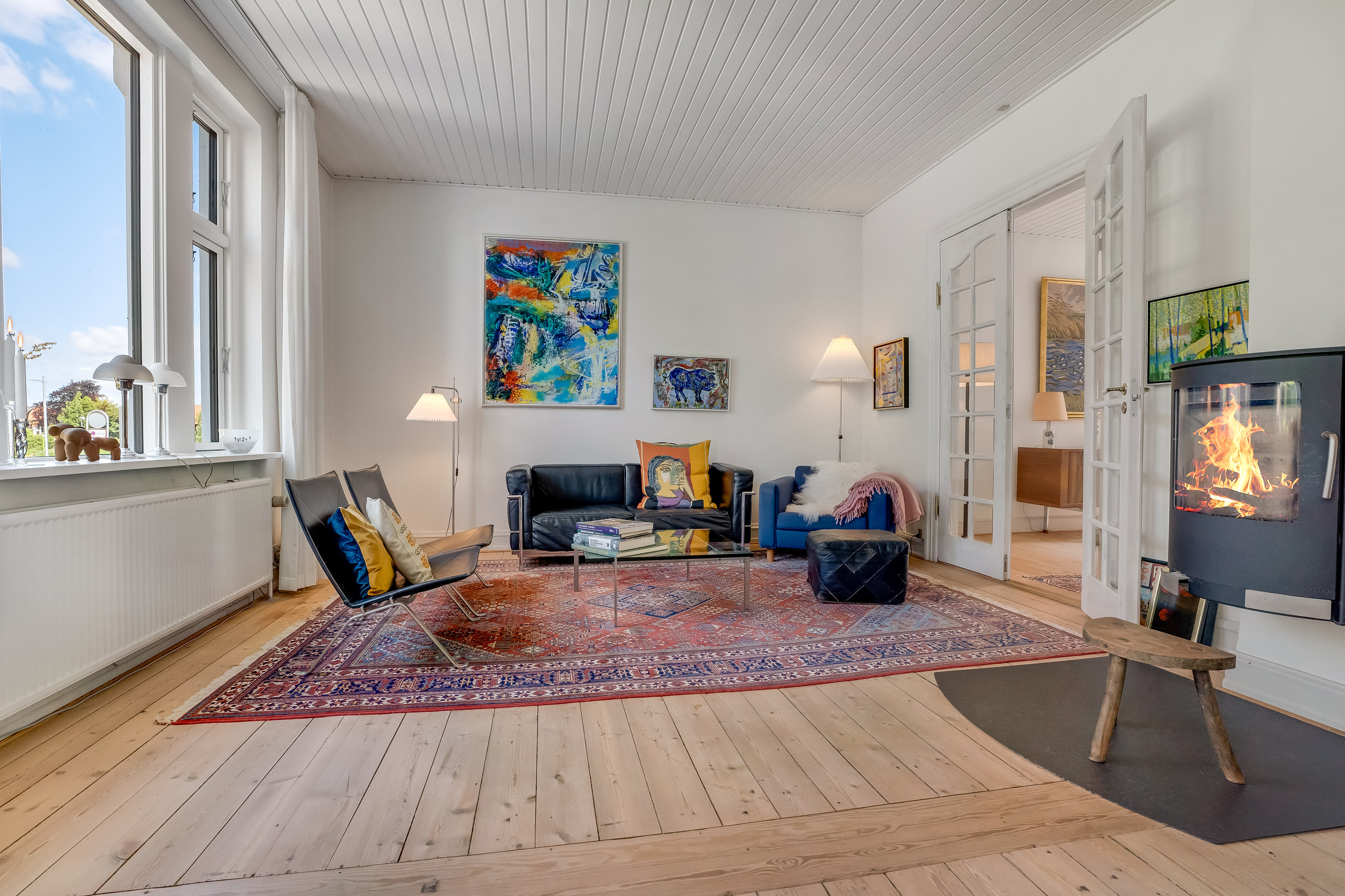 Fremhævet stue billede i fuldskærmstilstand. Billede af Kongensgade 36, 4800 Nykøbing F