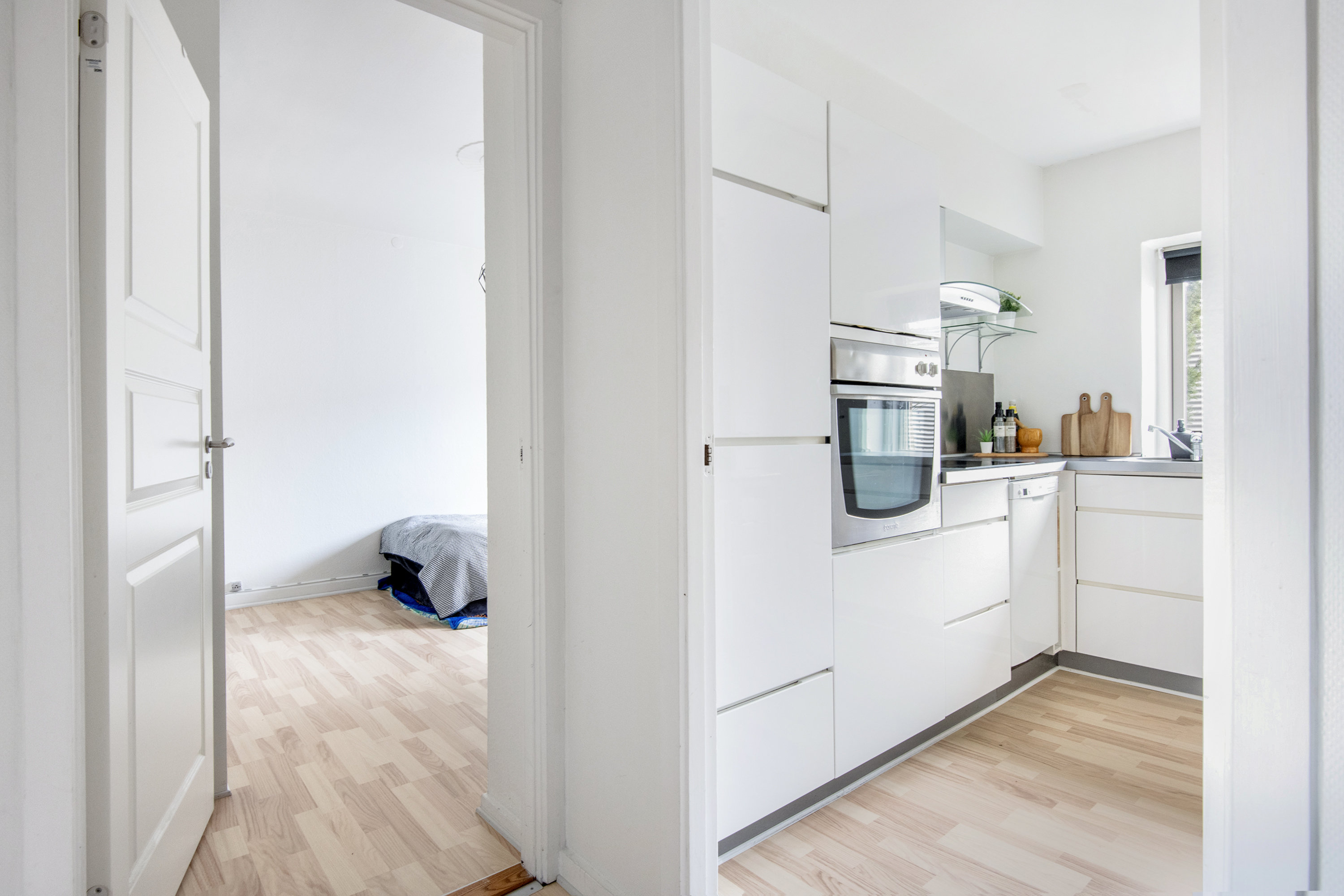 Fremhævet entre billede i fuldskærmstilstand. Billede af Hadsundvej 117, st.. tv., 9000 Aalborg