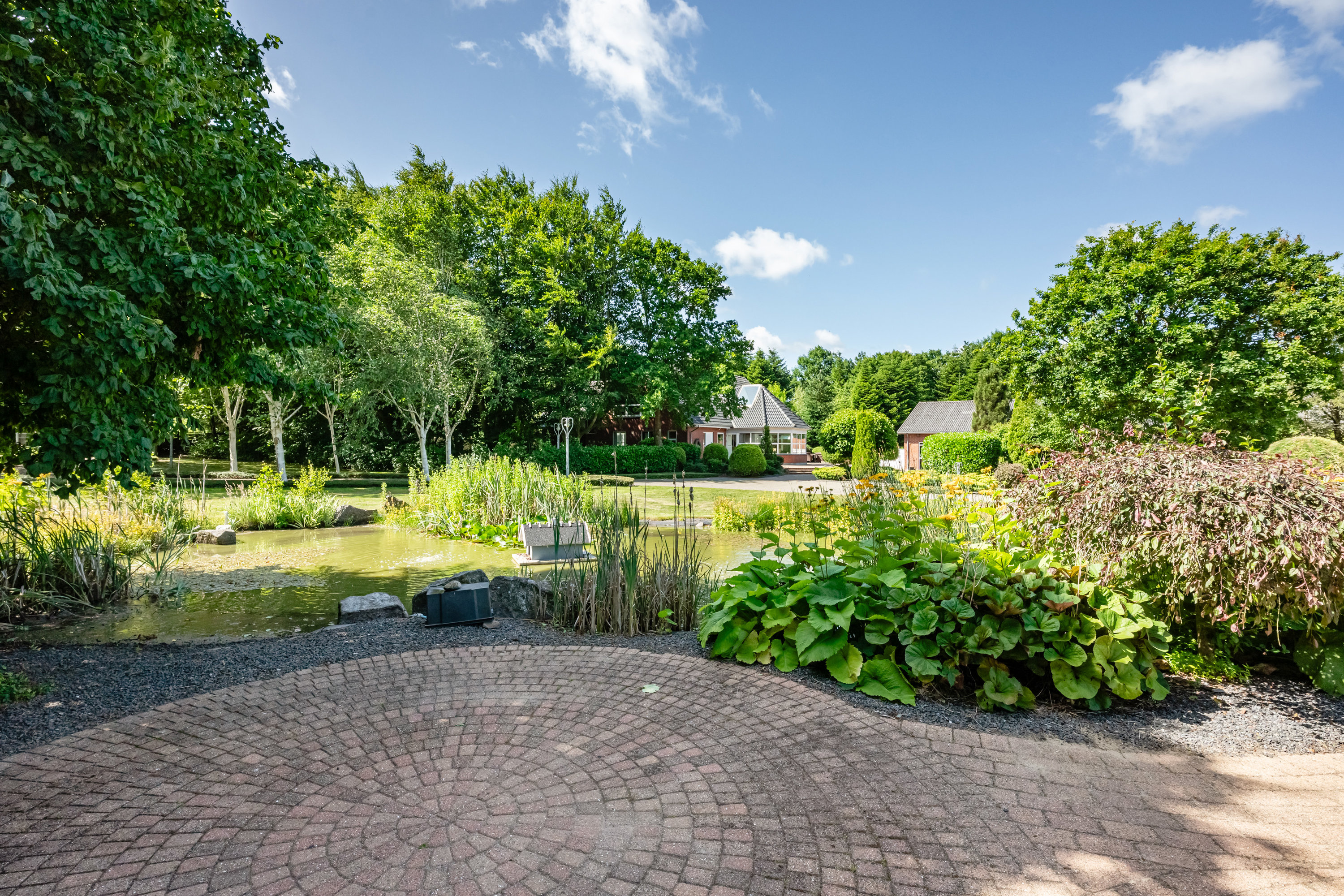 Fremhævet terrasse billede i fuldskærmstilstand. Billede af Smedegårdvej 11, Tvis, 7500 Holstebro