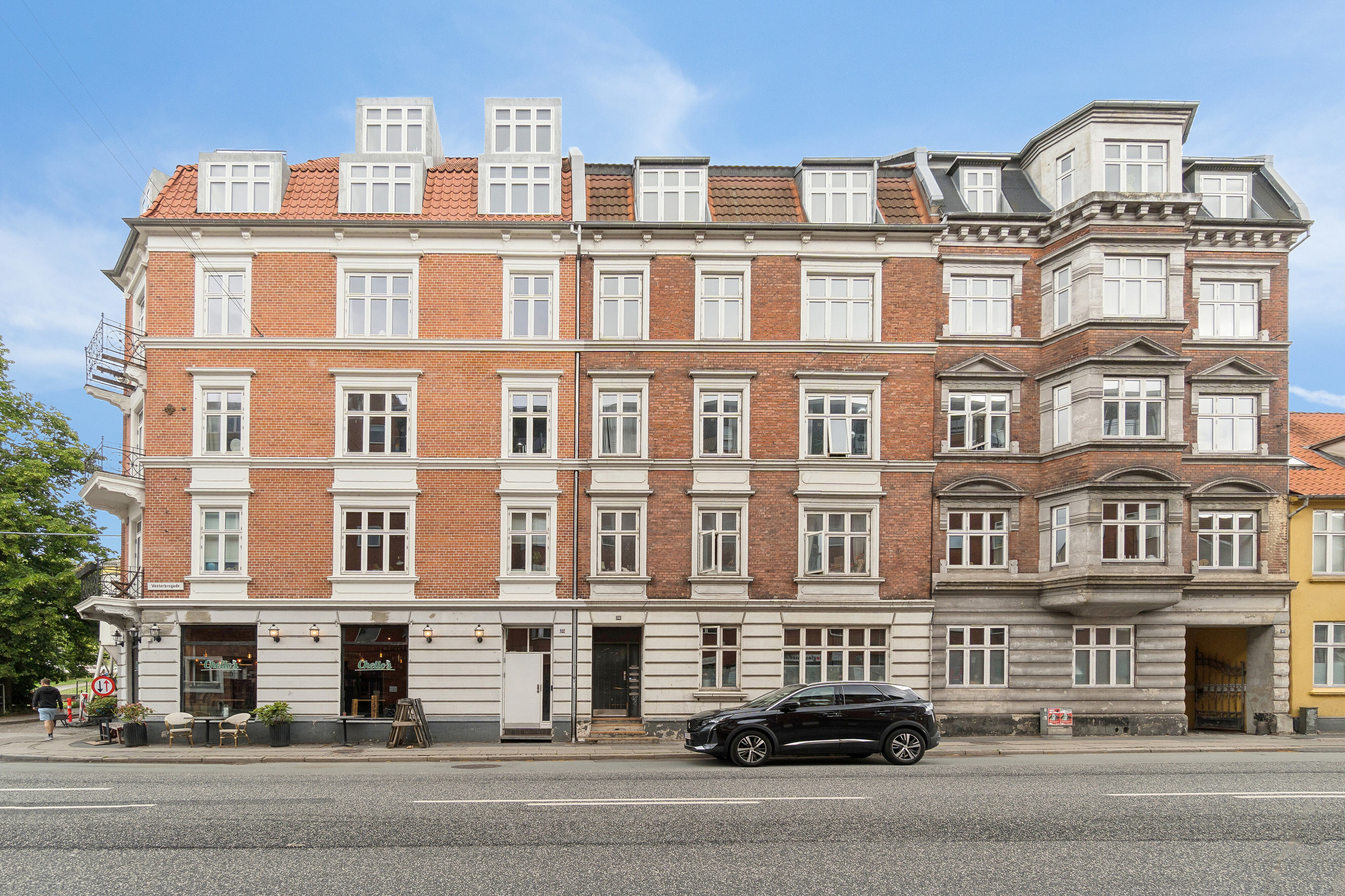 Fremhævet facade billede i fuldskærmstilstand. Billede af Vesterbrogade 36, 4., 8000 Aarhus C