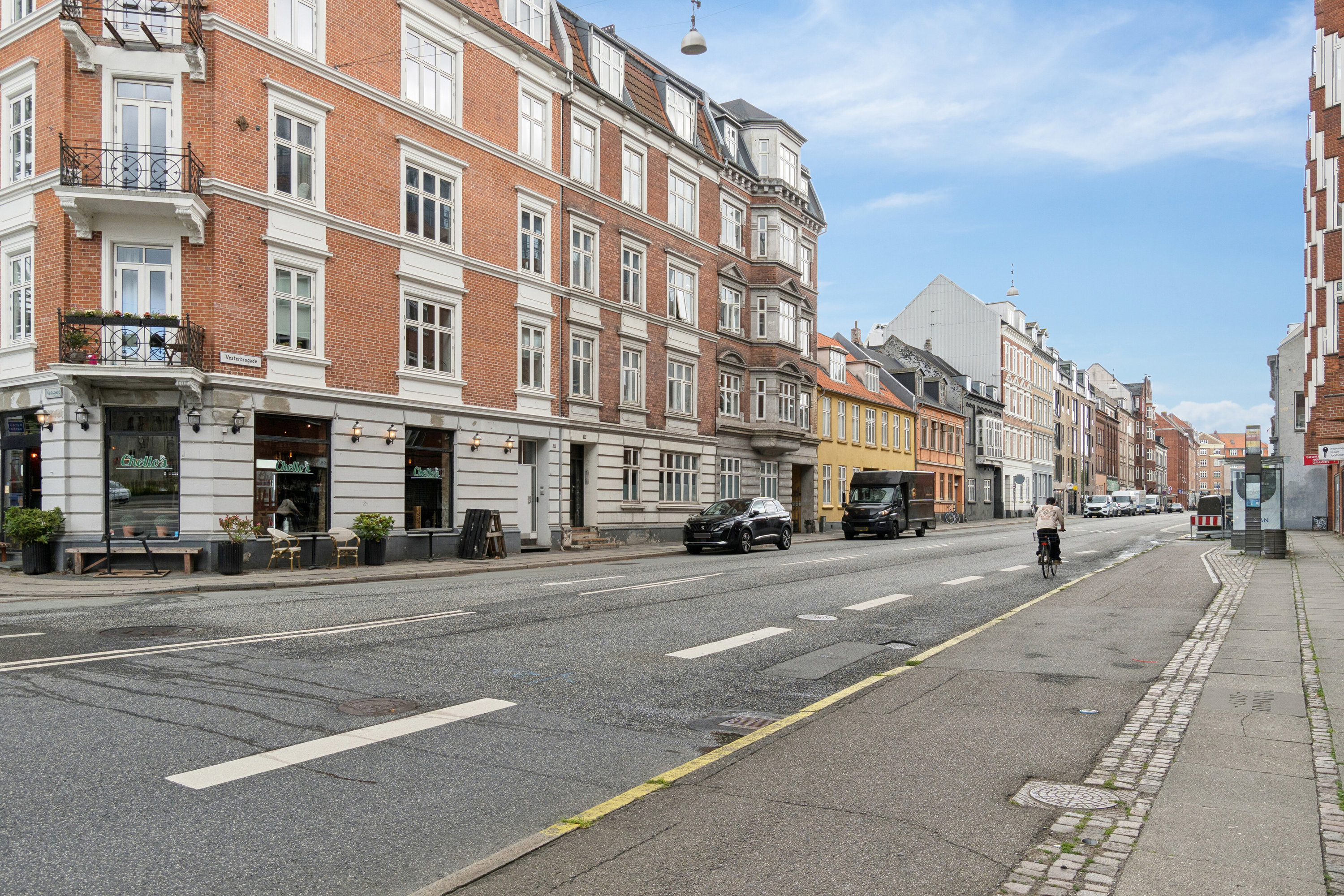 Fremhævet facade billede i fuldskærmstilstand. Billede af Vesterbrogade 36, 4., 8000 Aarhus C