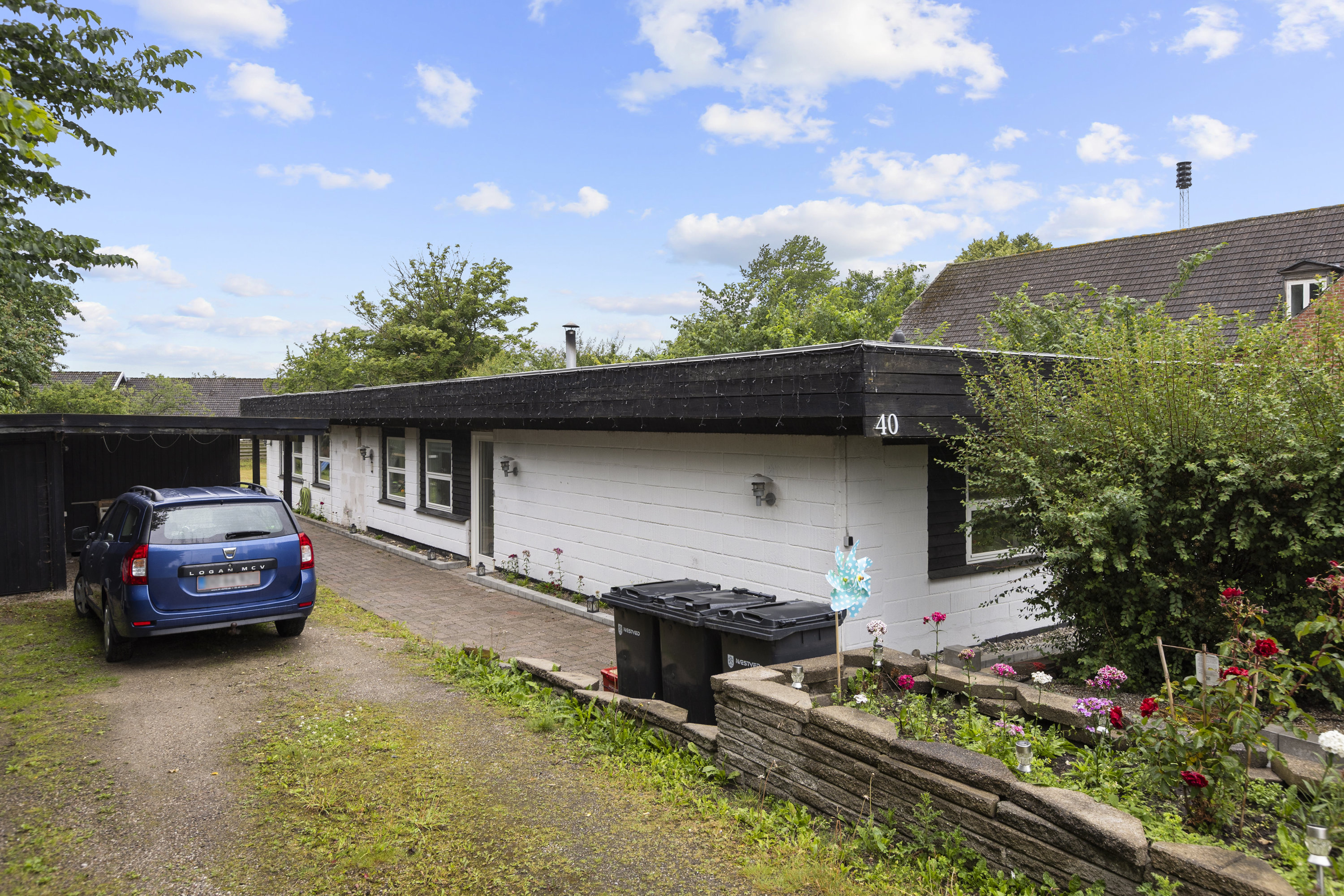 Villa: Ejendommen på Helgesvej 40, 4160 Herlufmagle