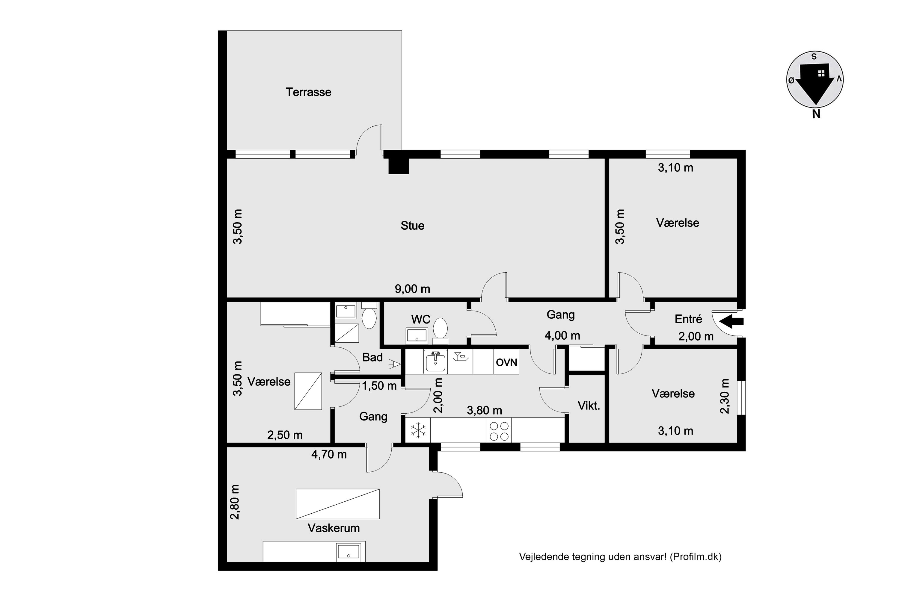 Plantegninger billede af Klitrosevej 19, 7500 Holstebro