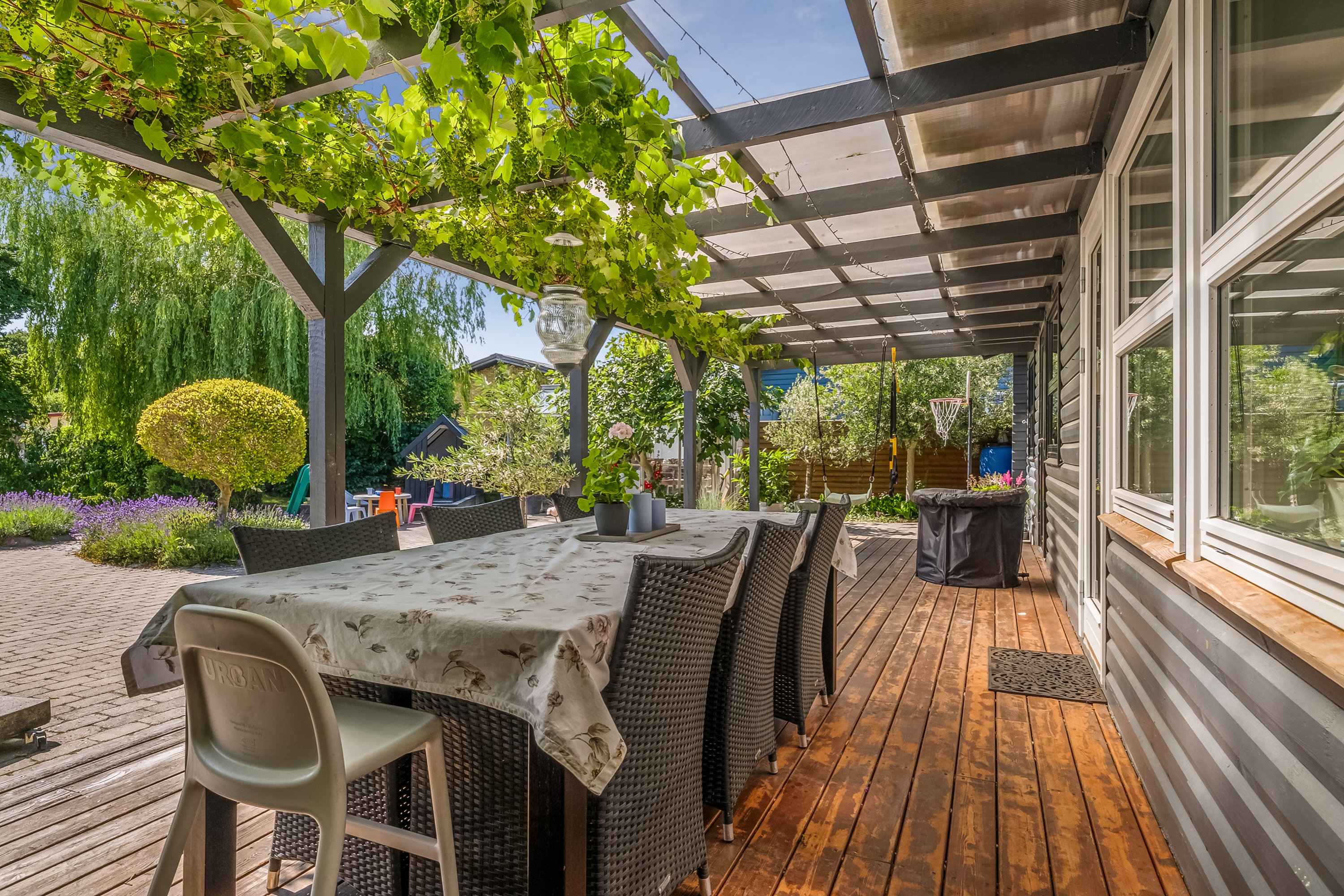 Fremhævet terrasse billede i fuldskærmstilstand. Billede af Nymarksvej 97, 5800 Nyborg