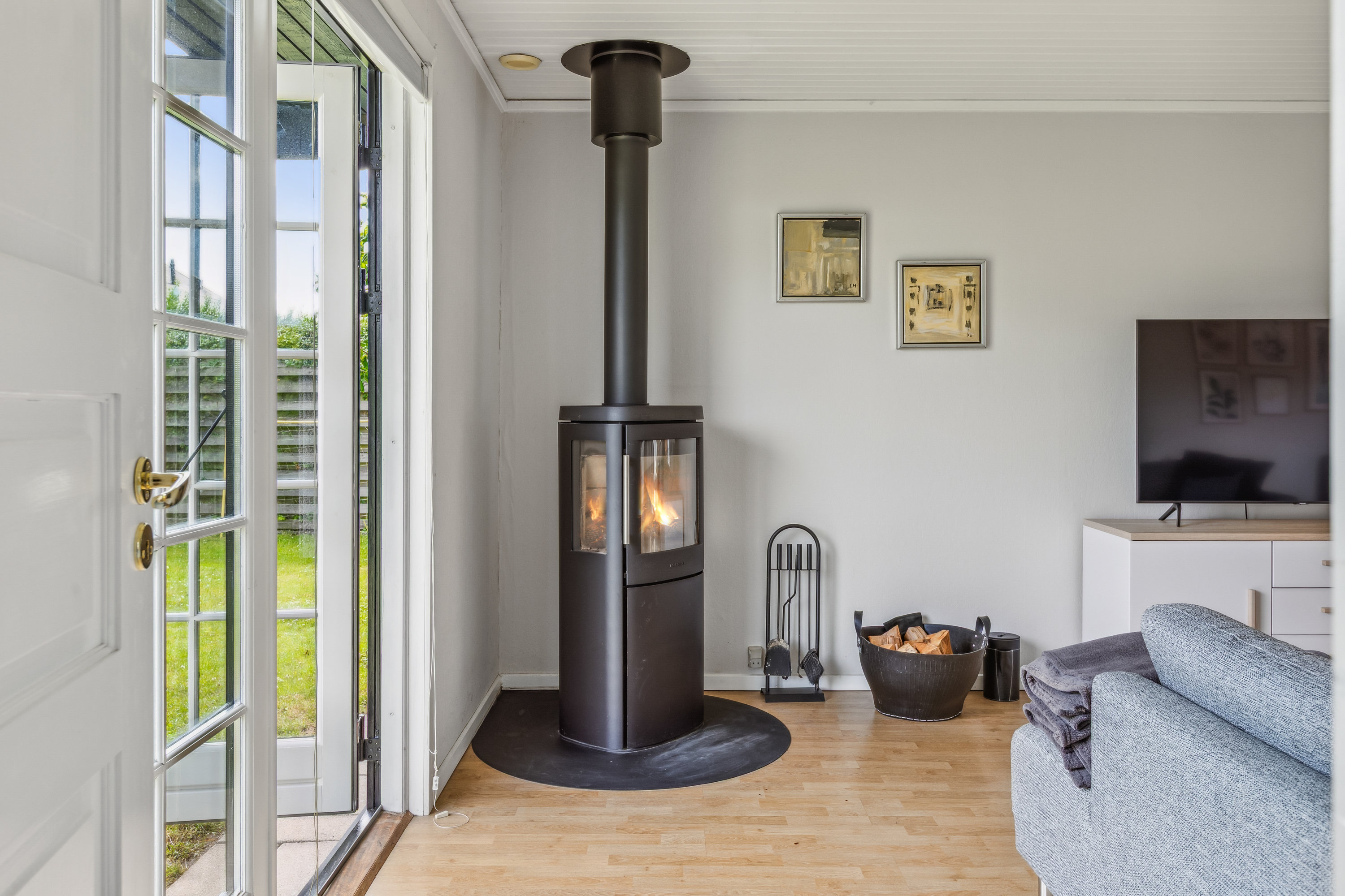 Fremhævet stue billede i fuldskærmstilstand. Billede af Pretoria Alle 16, 2770 Kastrup