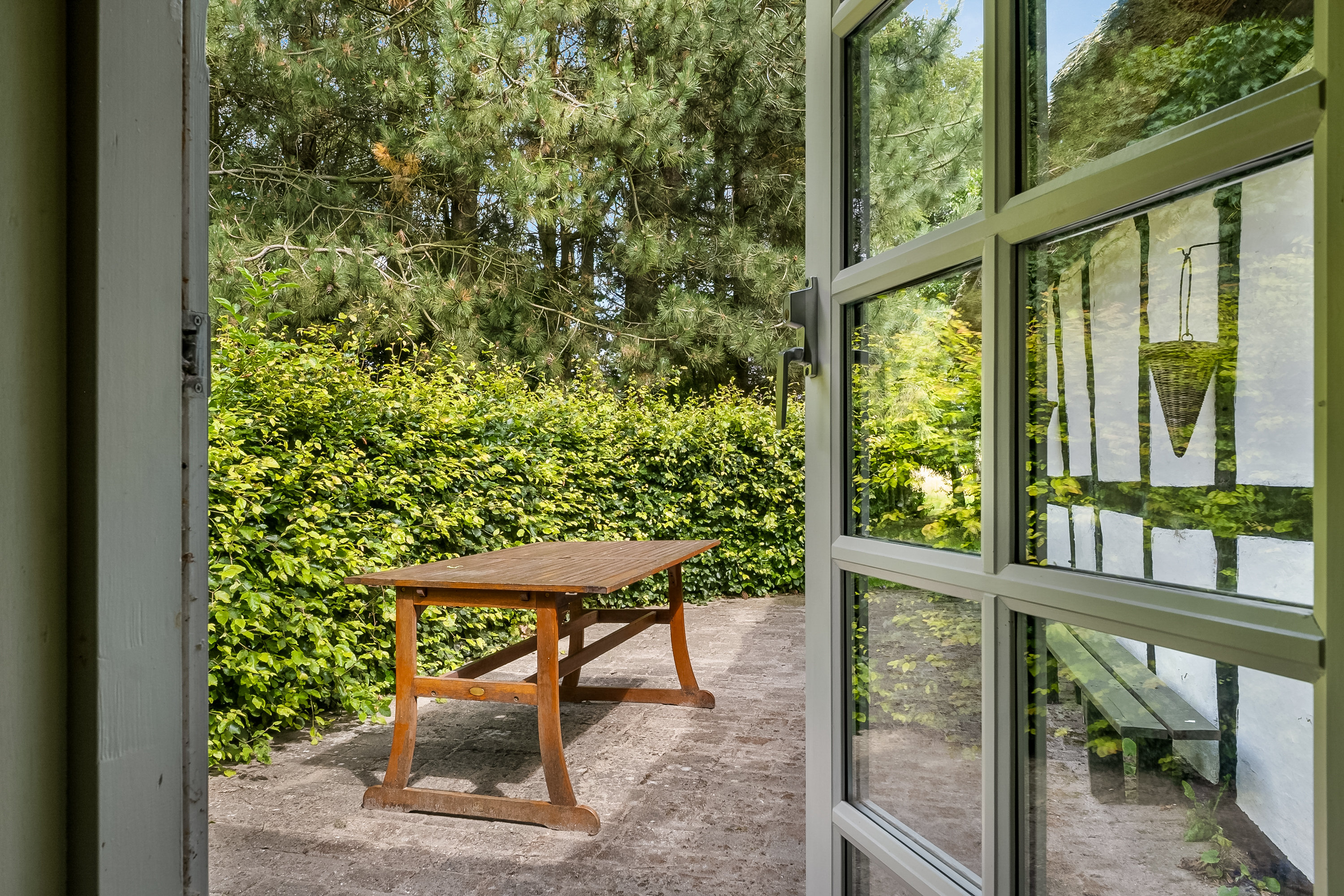 Fremhævet terrasse billede i fuldskærmstilstand. Billede af Strandbyvej 77, 5683 Haarby