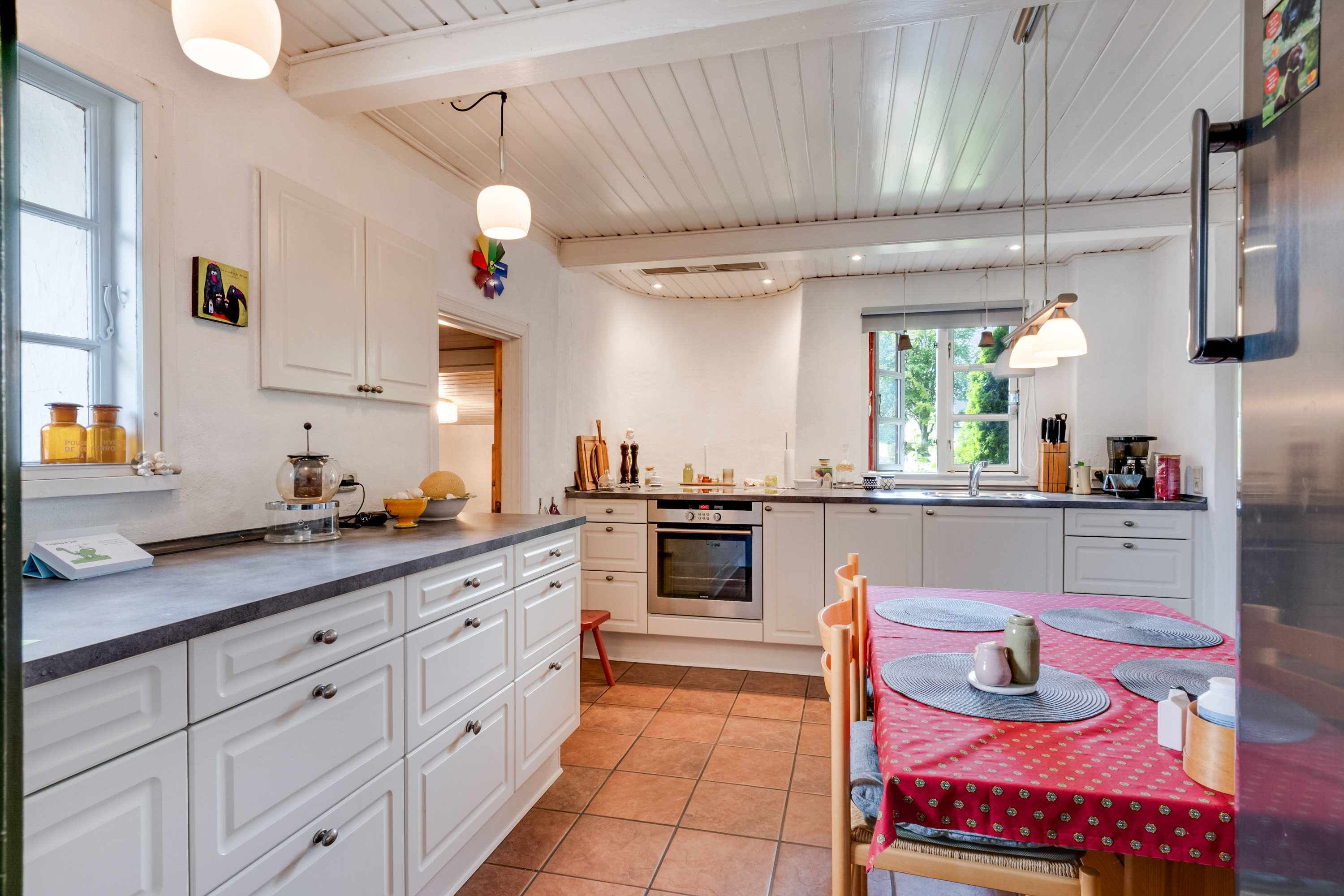 Fremhævet køkken billede i fuldskærmstilstand. Billede af Strandbyvej 77, 5683 Haarby