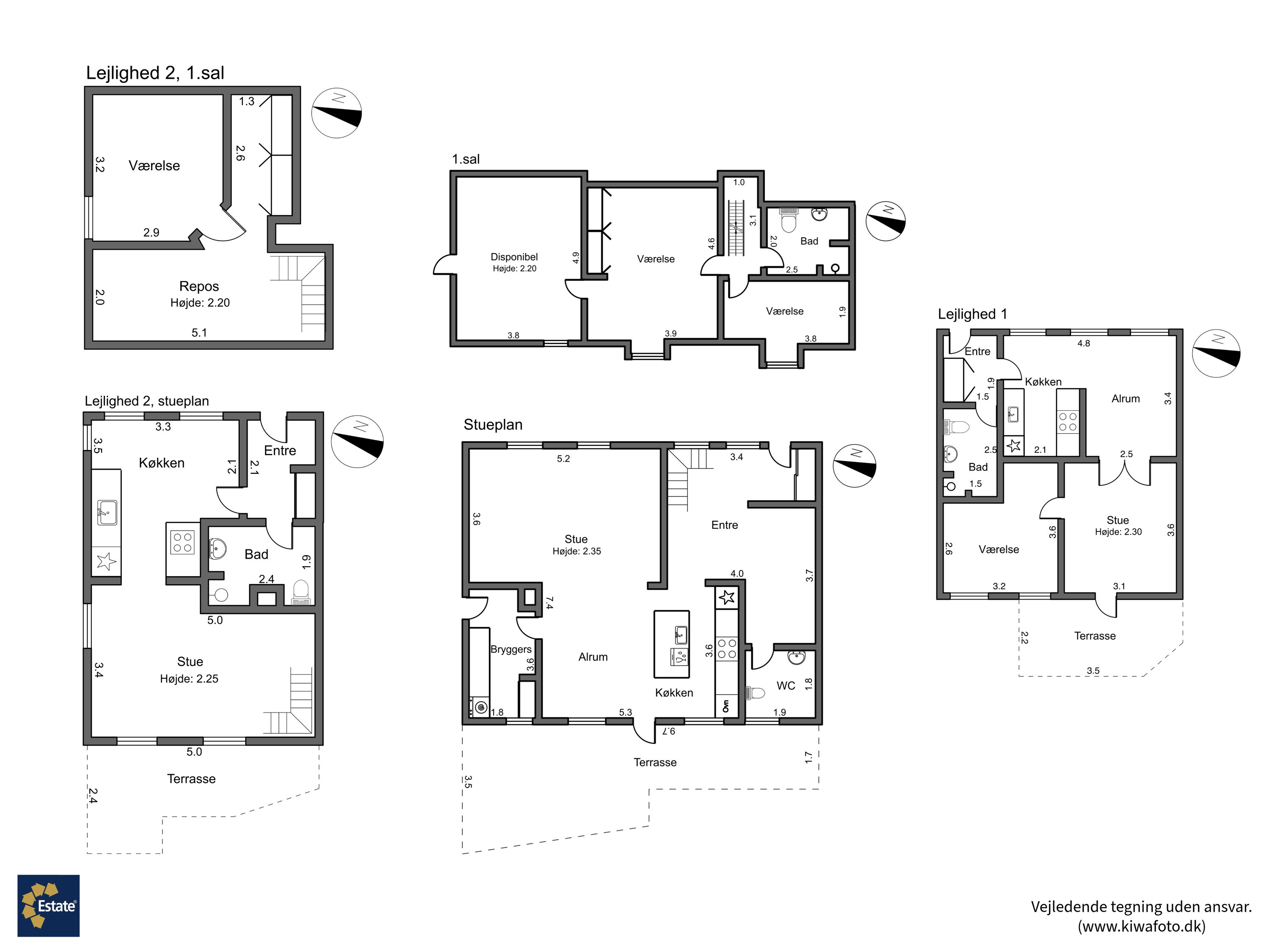 Plantegninger billede af Adelgade 4B og 4A, 4880 Nysted
