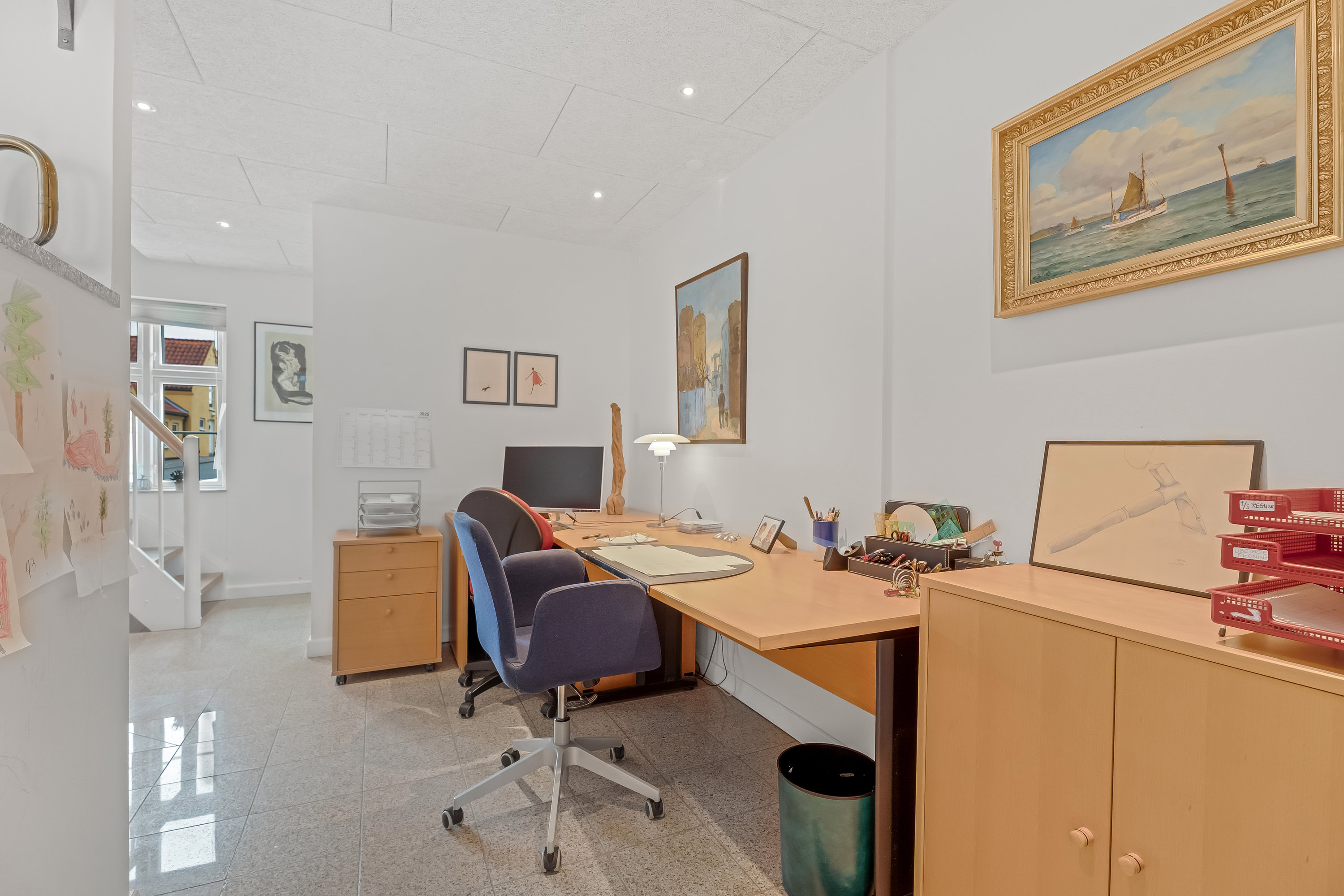 Fremhævet chefkontor billede i fuldskærmstilstand. Billede af Adelgade 4B og 4A, 4880 Nysted