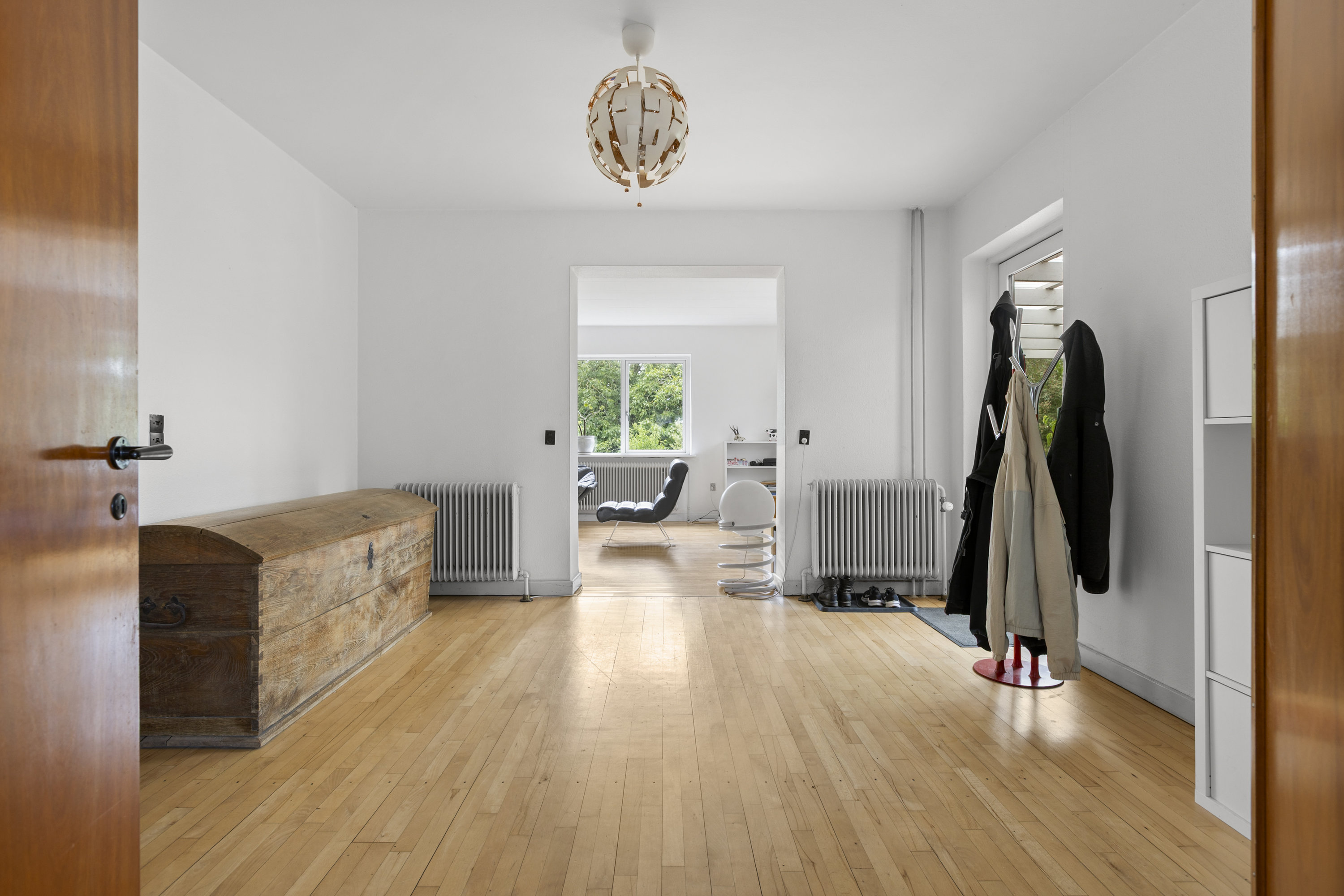 Fremhævet stue billede i fuldskærmstilstand. Billede af Skolevej 3, 4490 Jerslev Sjælland