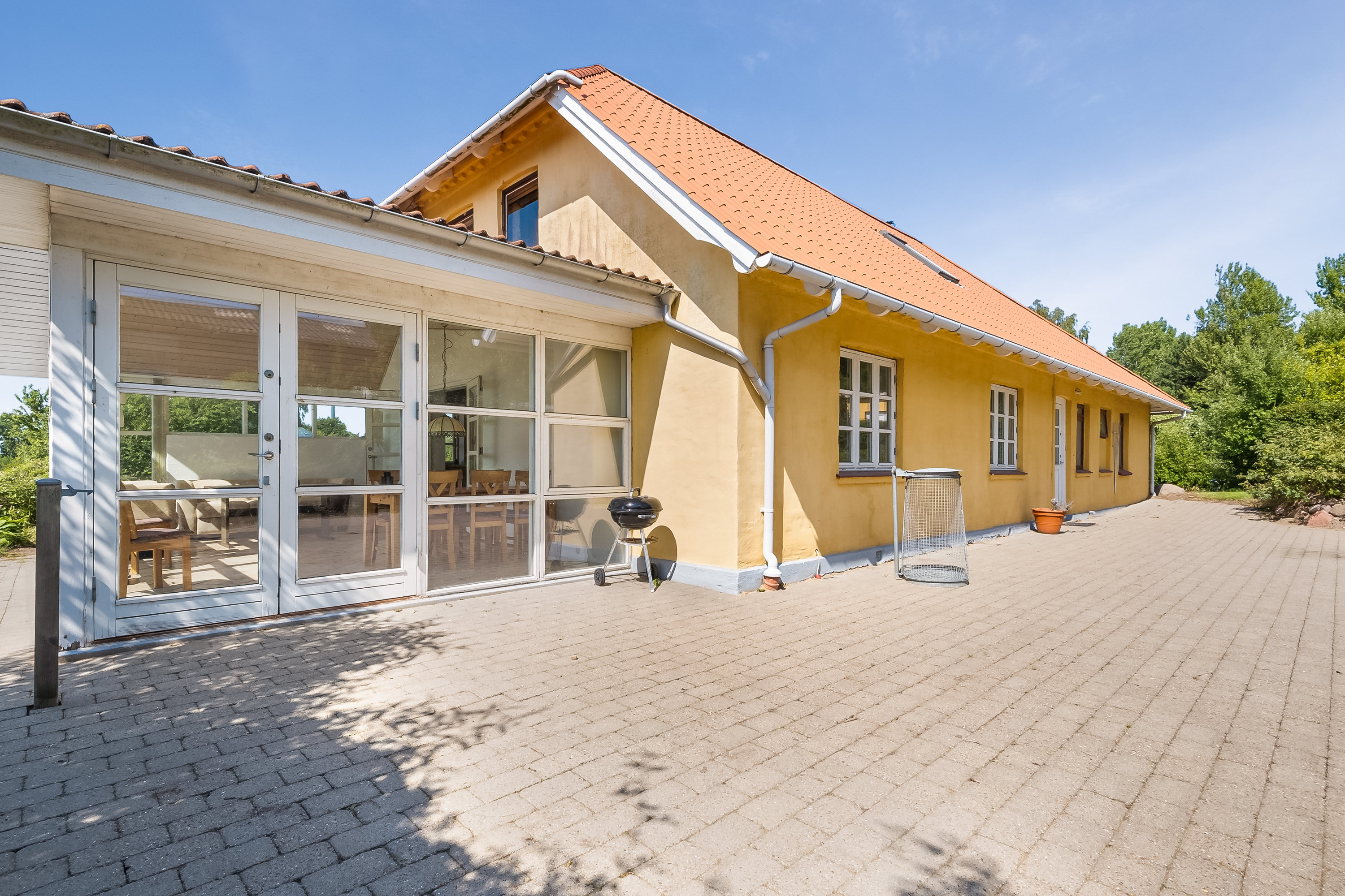 Fremhævet terrasse billede i fuldskærmstilstand. Billede af Lundsgårdvej 5, Reveldrup, 5400 Bogense