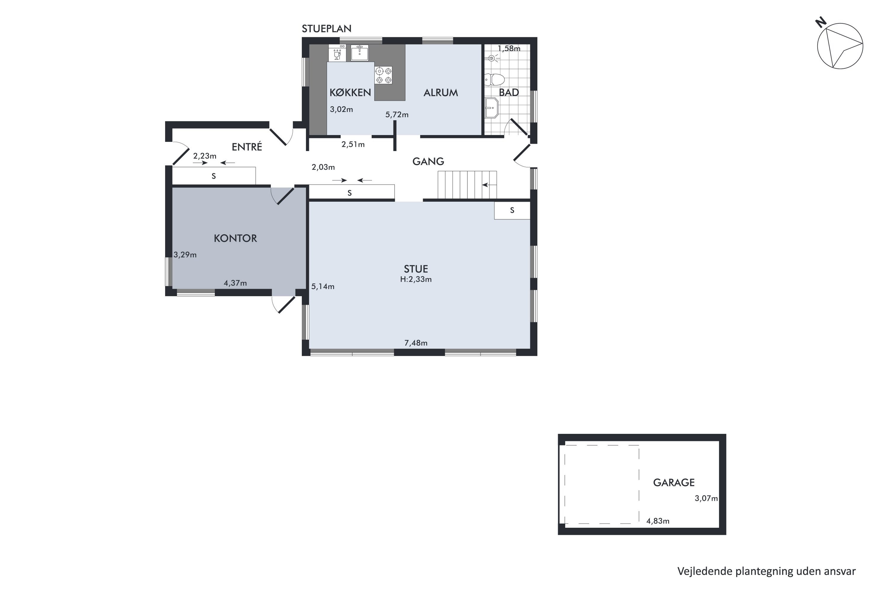 Plantegninger billede af Søvej 126, 2791 Dragør