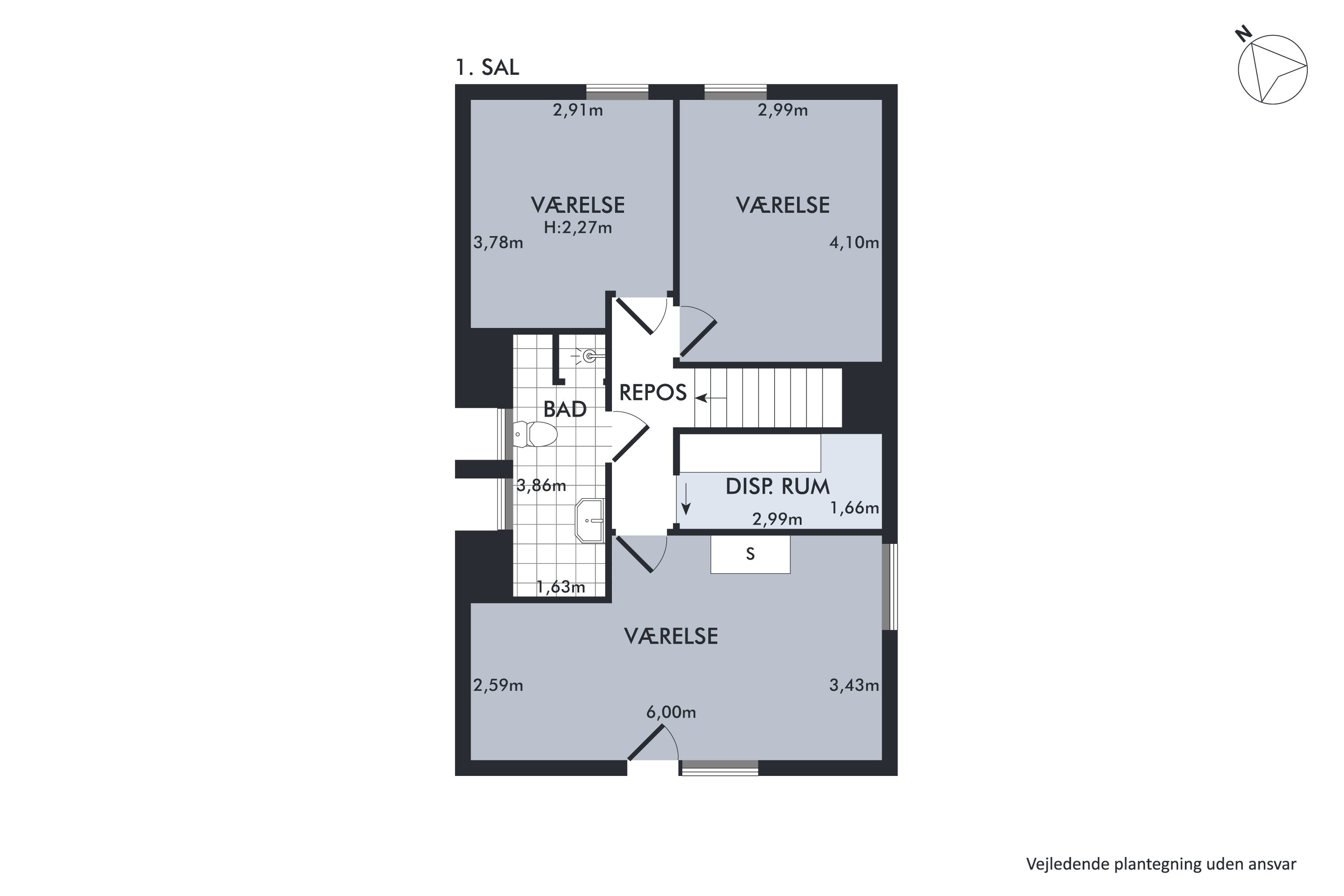 Plantegninger billede af Søvej 126, 2791 Dragør
