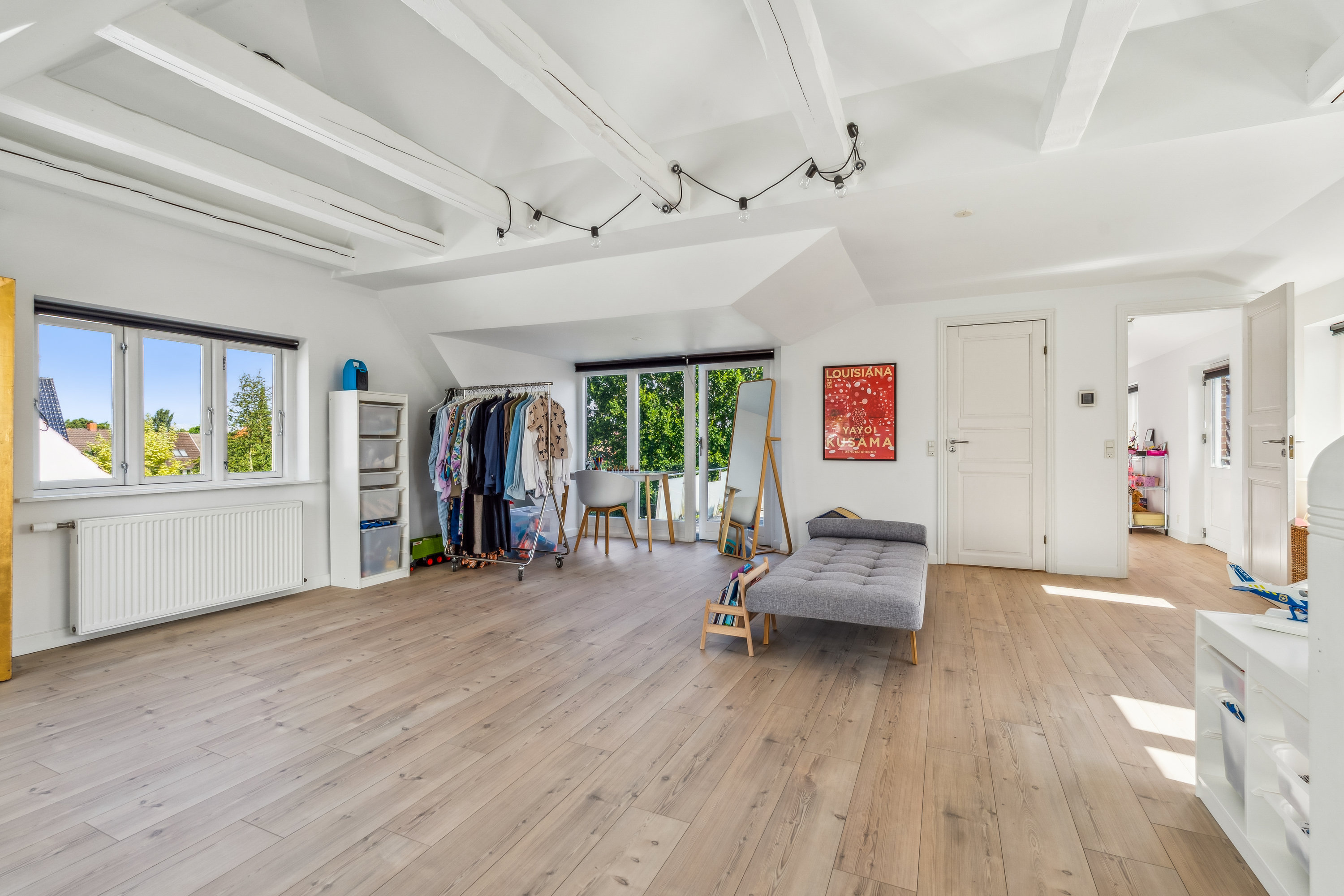 Fremhævet stue billede i fuldskærmstilstand. Billede af Darlingsvej 7, Bækkelund, 8700 Horsens