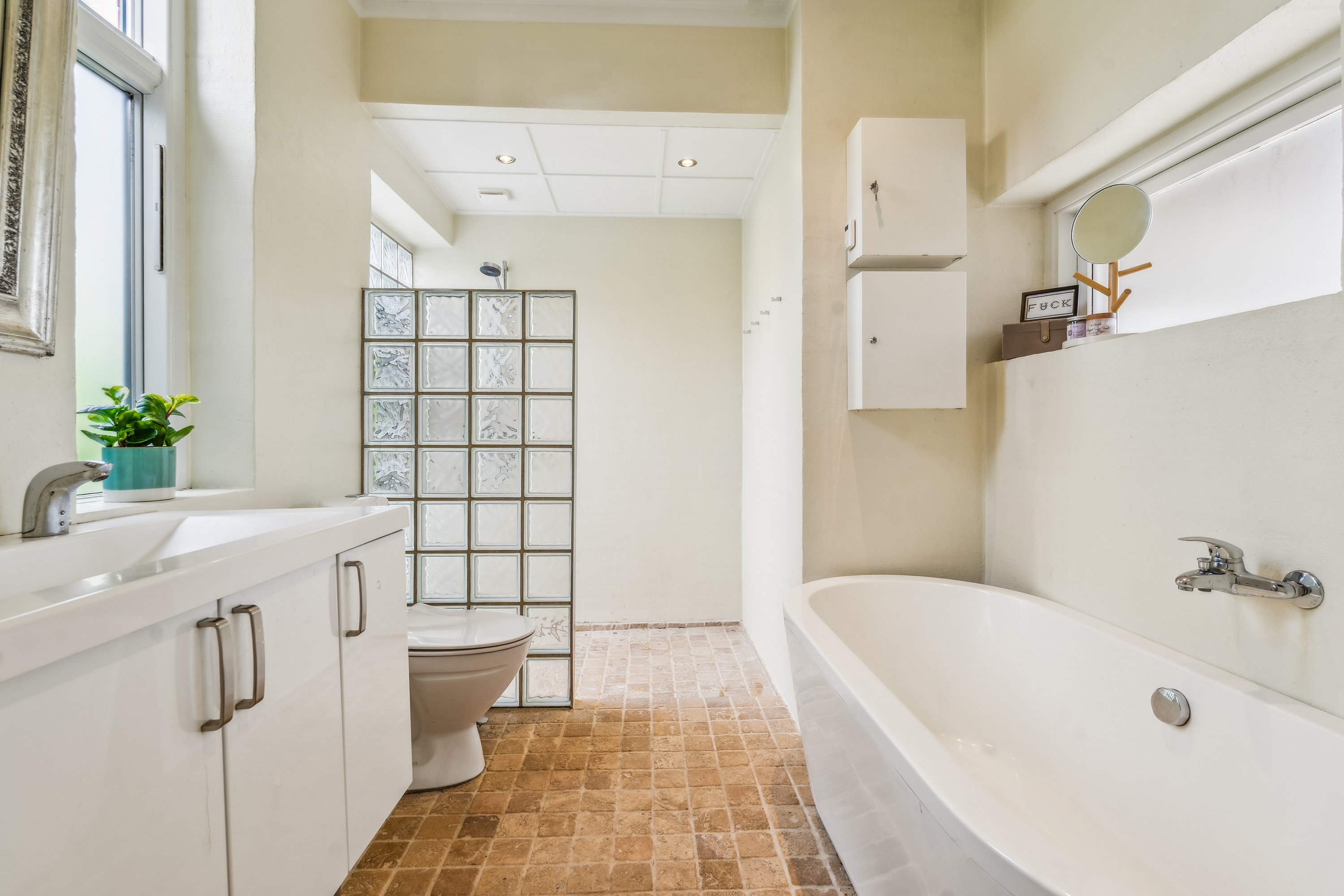 Fremhævet badeværelse billede i fuldskærmstilstand. Billede af Darlingsvej 7, Bækkelund, 8700 Horsens