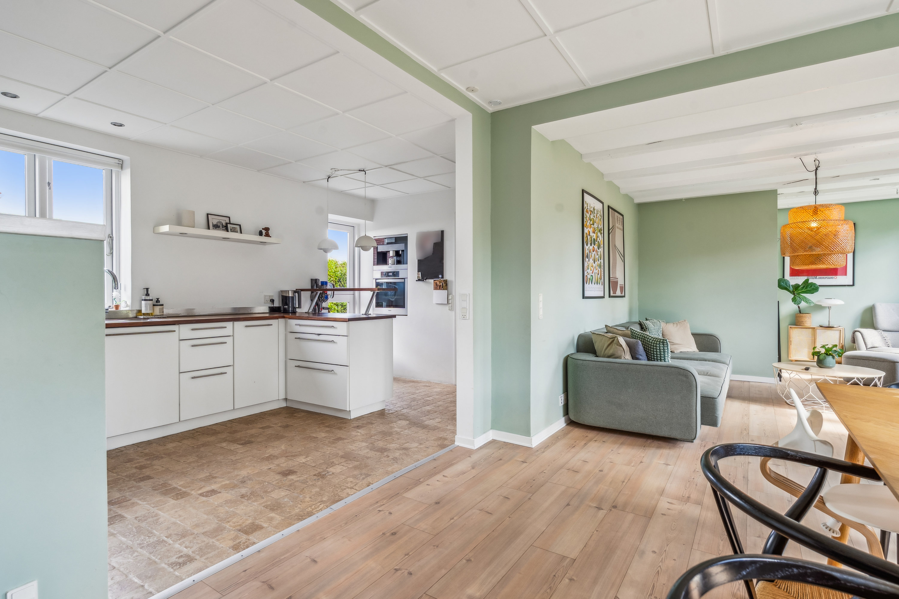 Miniaturebillede 2: køkken. Billede af Darlingsvej 7, Bækkelund, 8700 Horsens