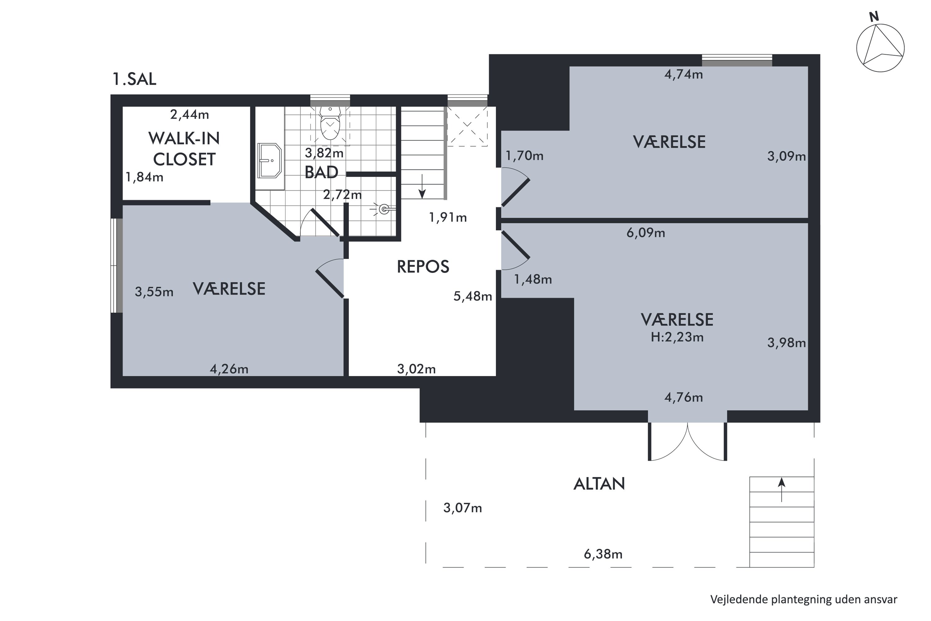 Plantegninger billede af Møllevej 21, 8783 Hornsyld