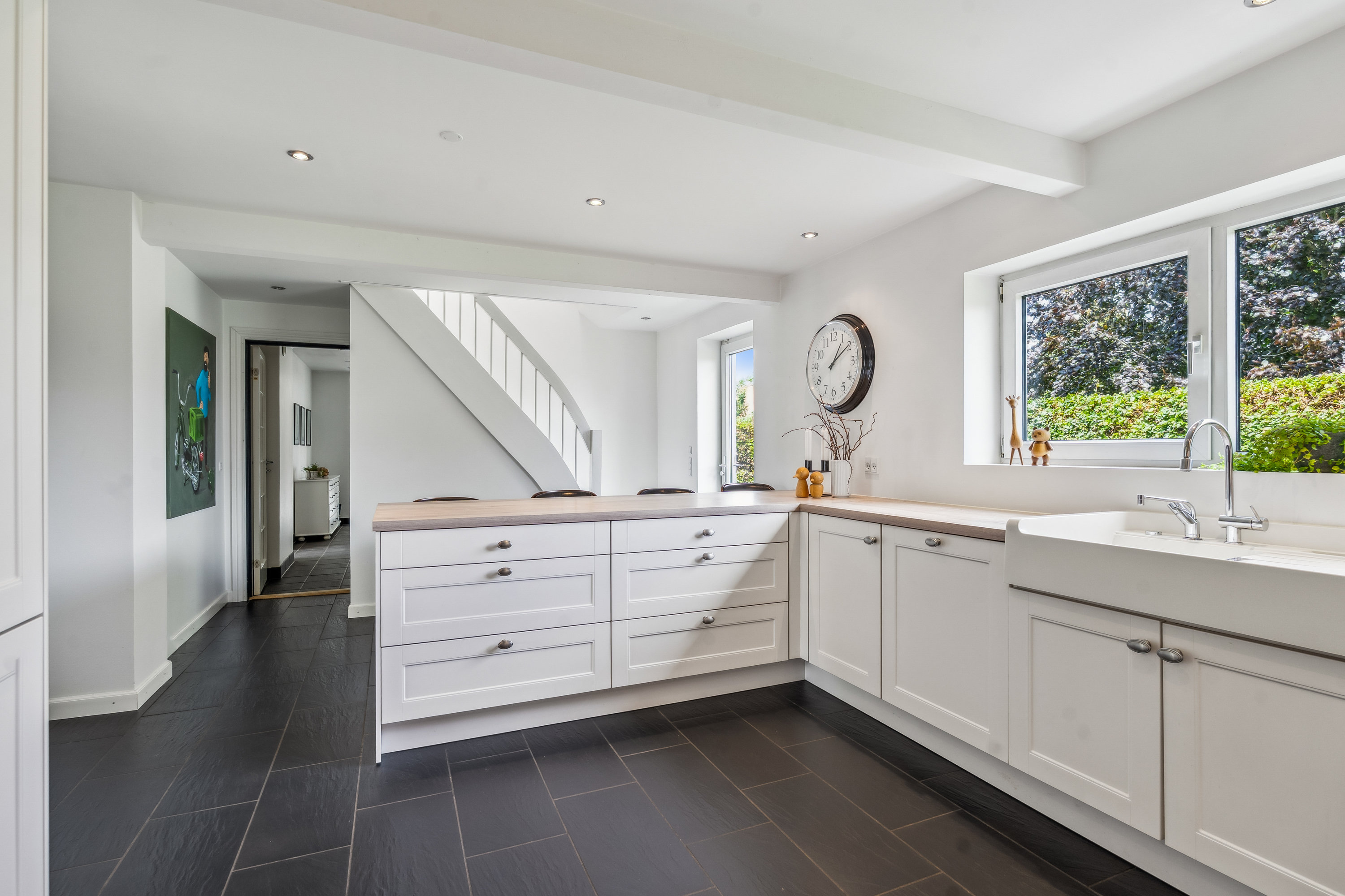 Fremhævet køkken billede i fuldskærmstilstand. Billede af Møllevej 21, 8783 Hornsyld