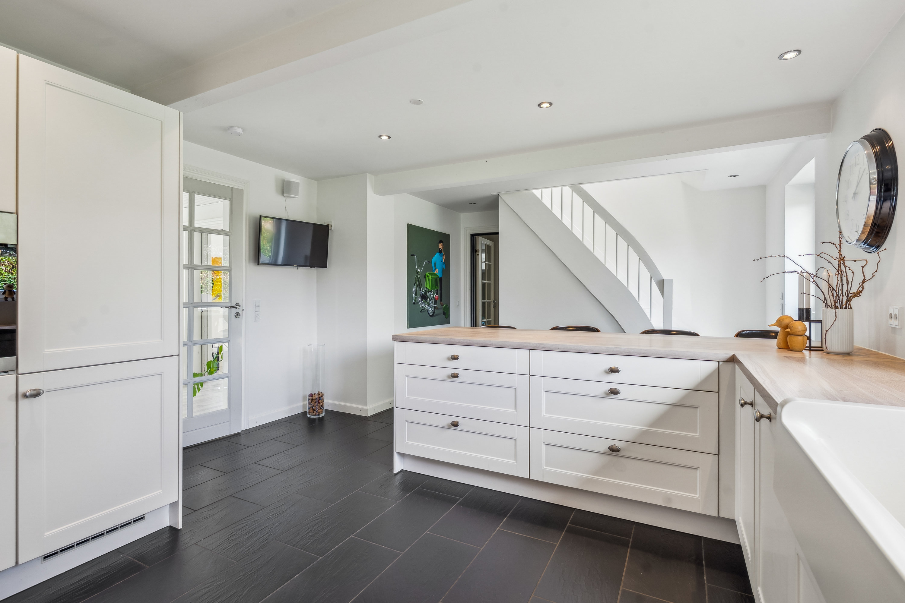 Fremhævet køkken billede i fuldskærmstilstand. Billede af Møllevej 21, 8783 Hornsyld