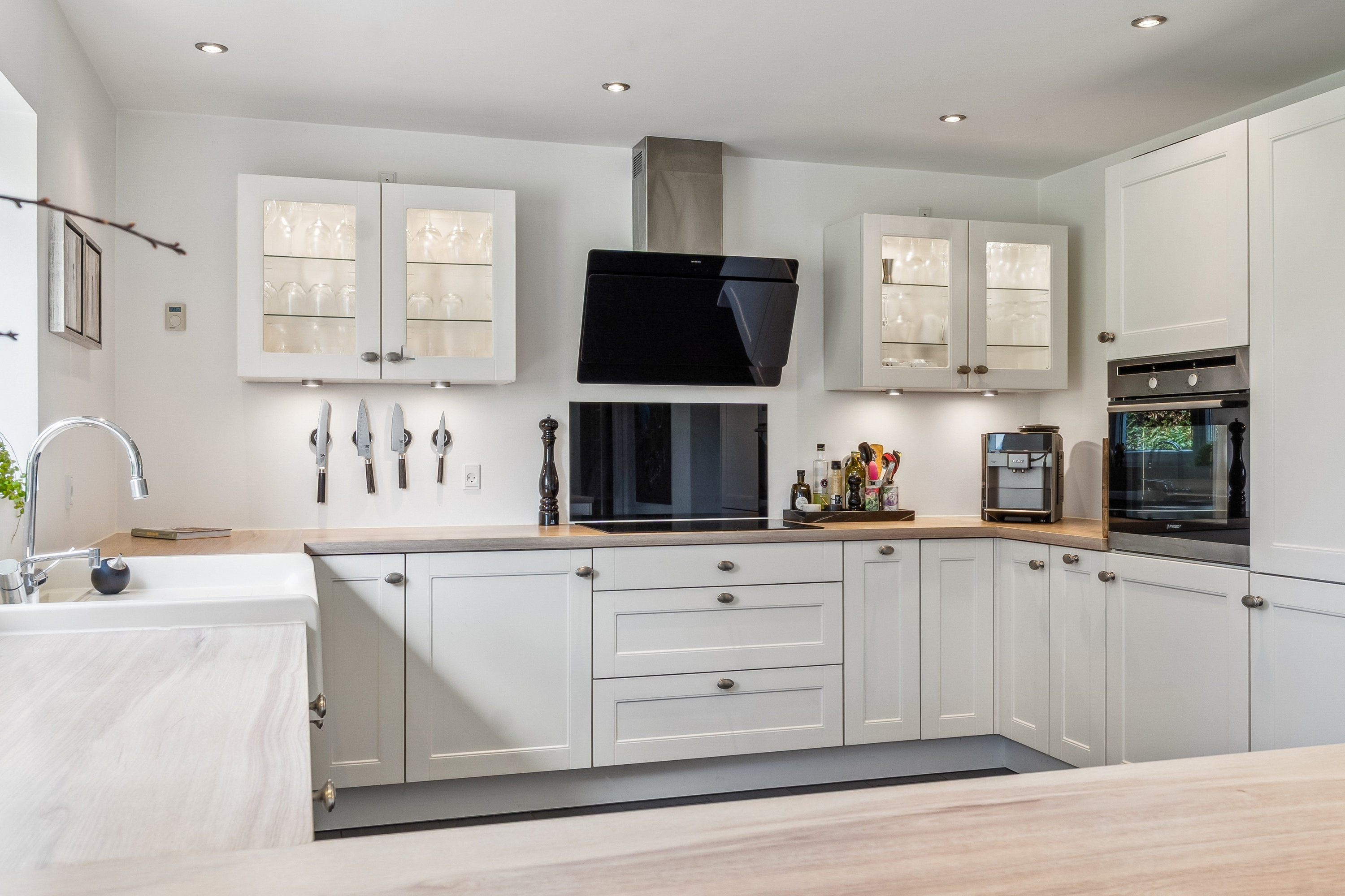 Fremhævet køkken billede i fuldskærmstilstand. Billede af Møllevej 21, 8783 Hornsyld