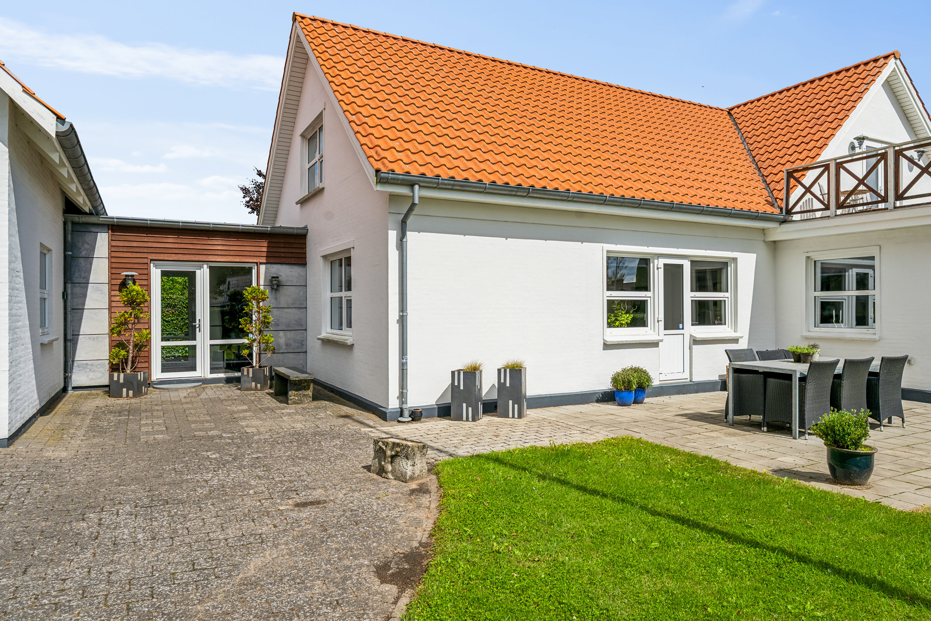 Fremhævet terrasse billede i fuldskærmstilstand. Billede af Møllevej 21, 8783 Hornsyld