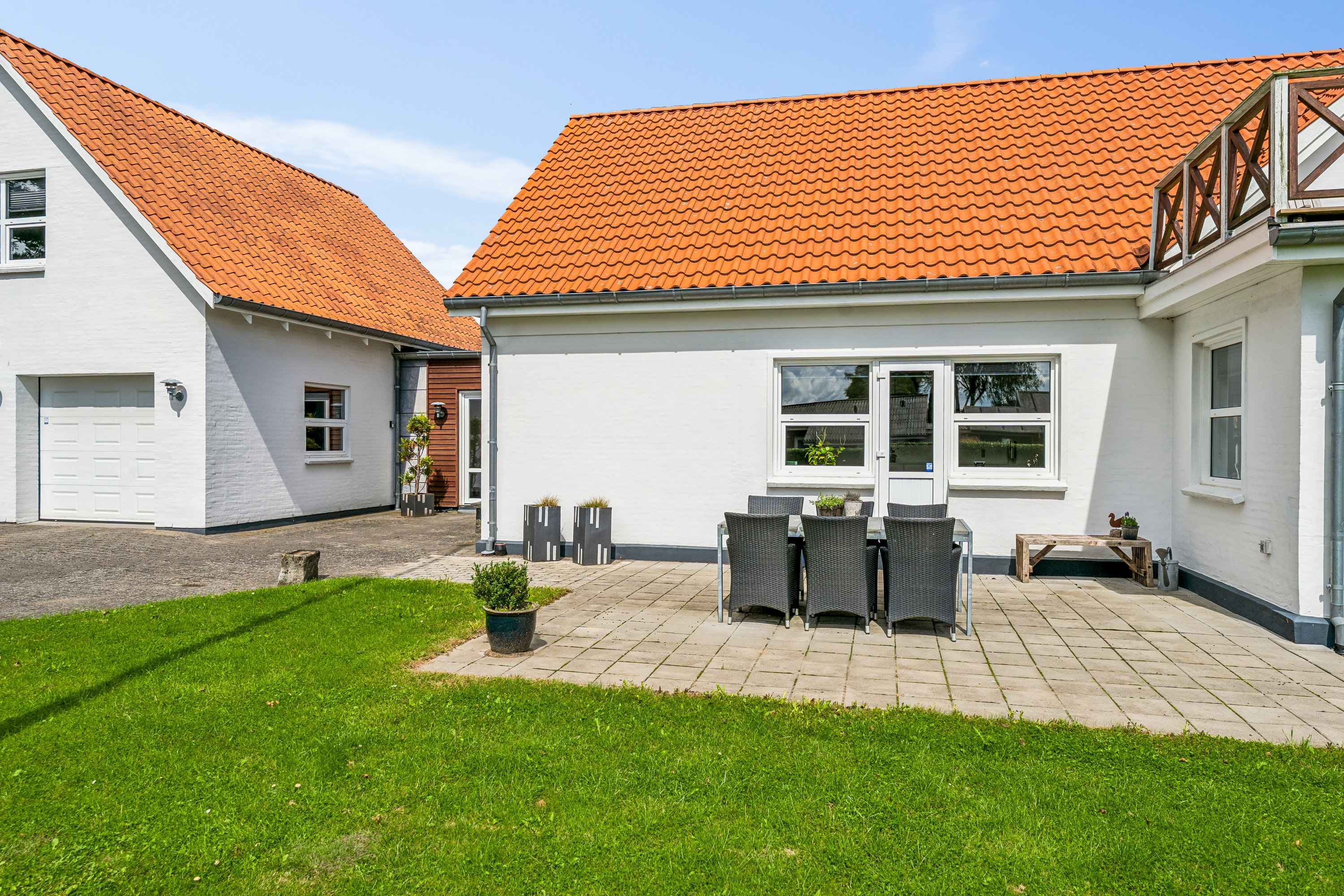 Fremhævet terrasse billede i fuldskærmstilstand. Billede af Møllevej 21, 8783 Hornsyld