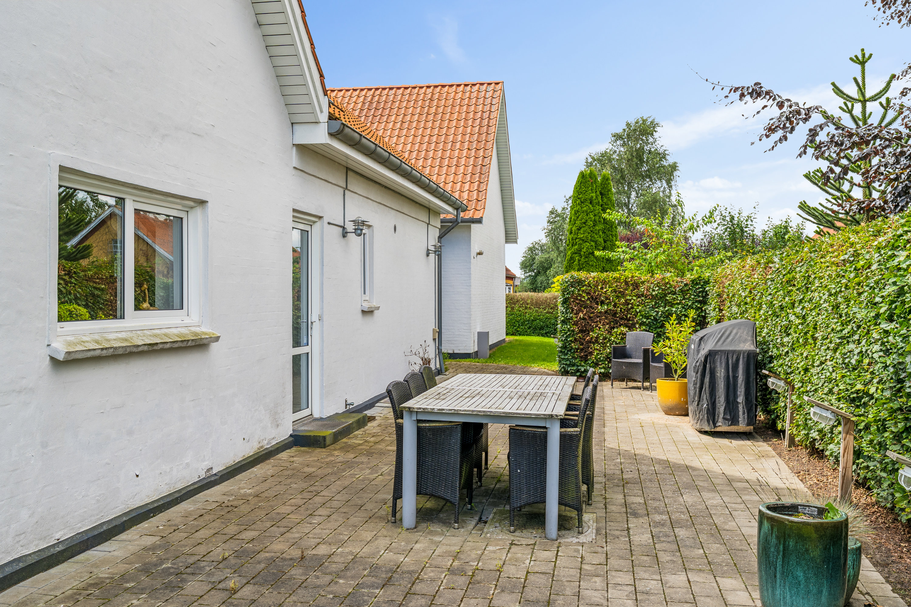 Fremhævet terrasse billede i fuldskærmstilstand. Billede af Møllevej 21, 8783 Hornsyld