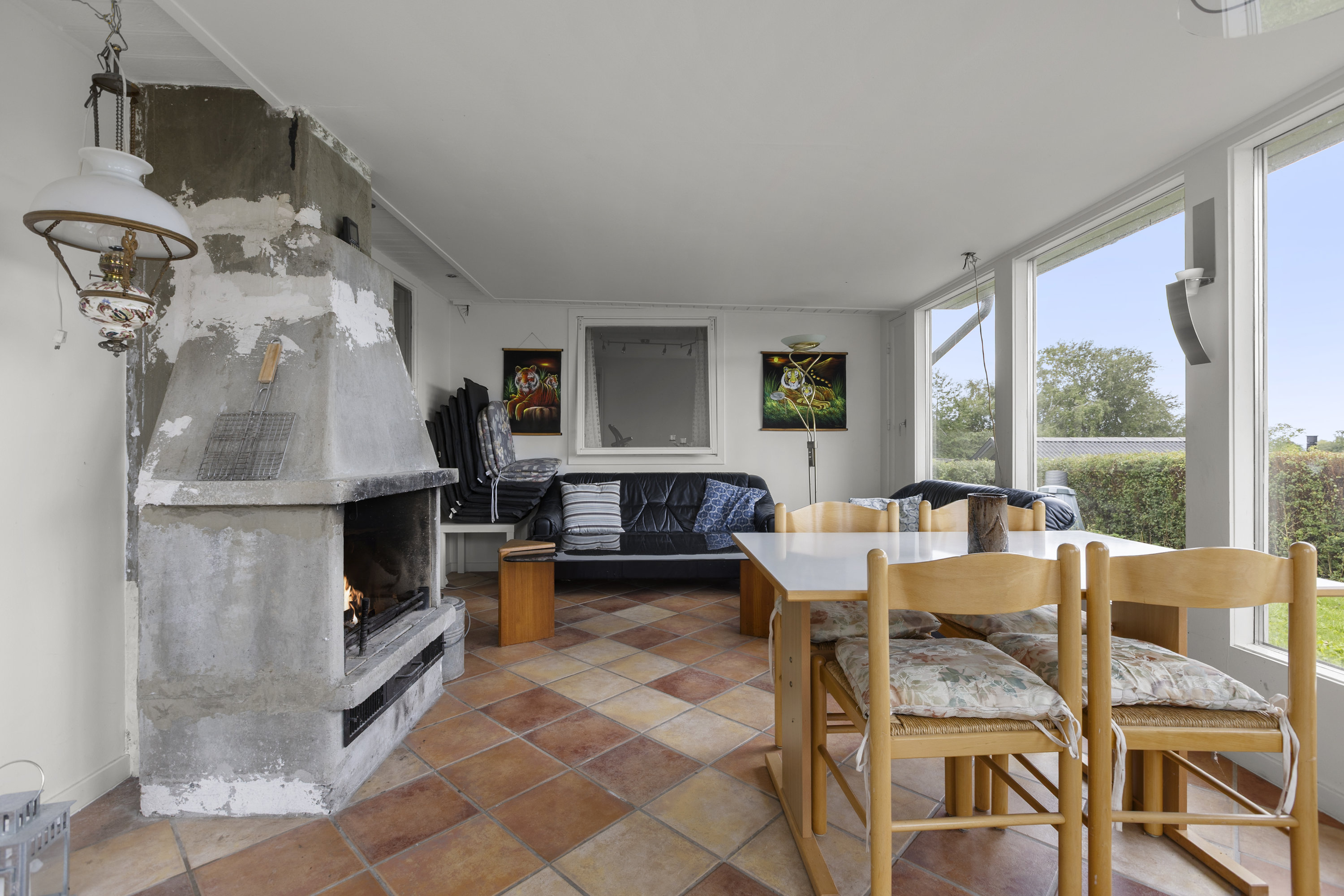 Fremhævet udestue billede i fuldskærmstilstand. Billede af Fyrvænget 28, Vellerup, 4050 Skibby