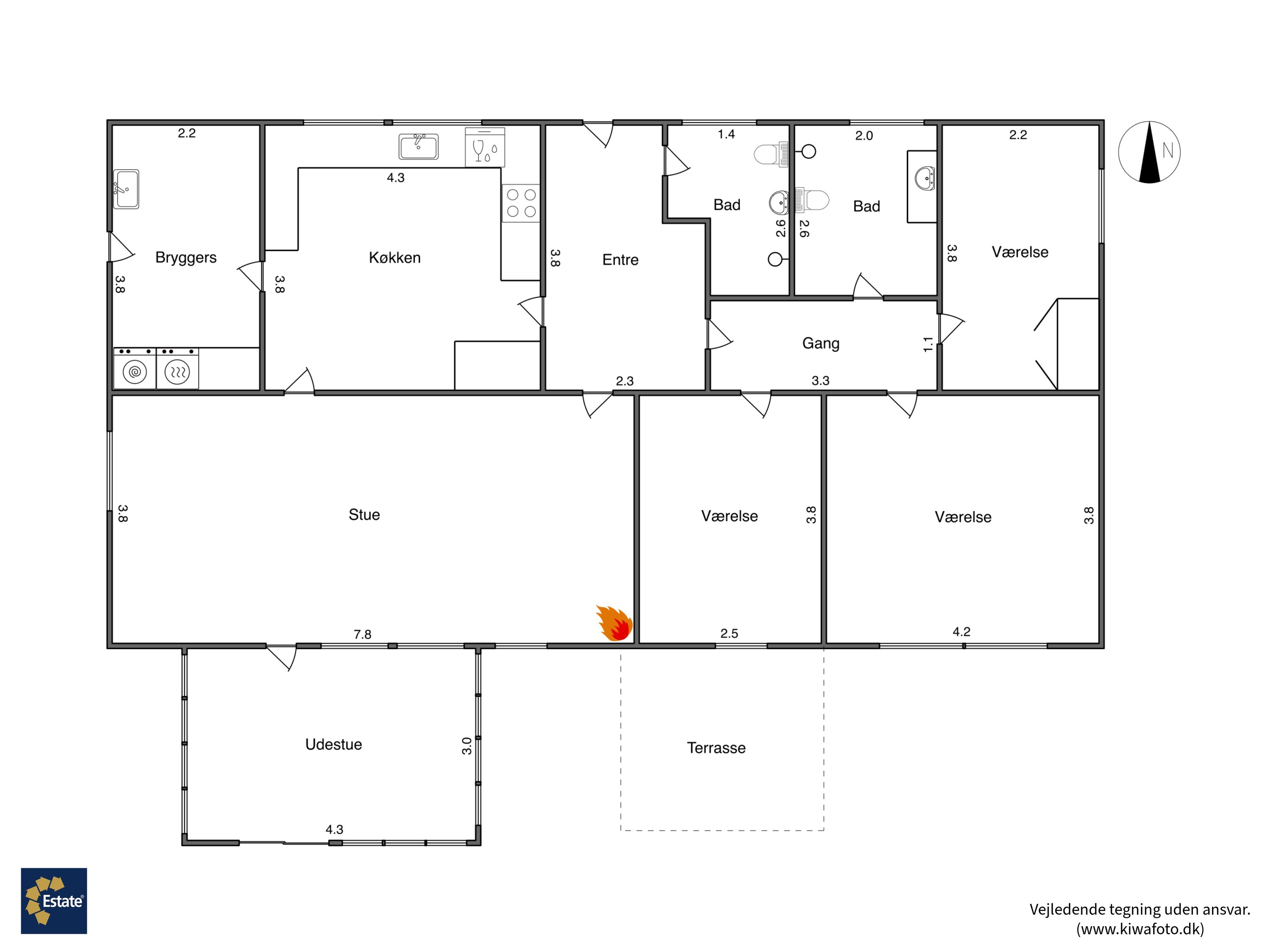 Plantegninger billede af Mimosevej 2, 4920 Søllested