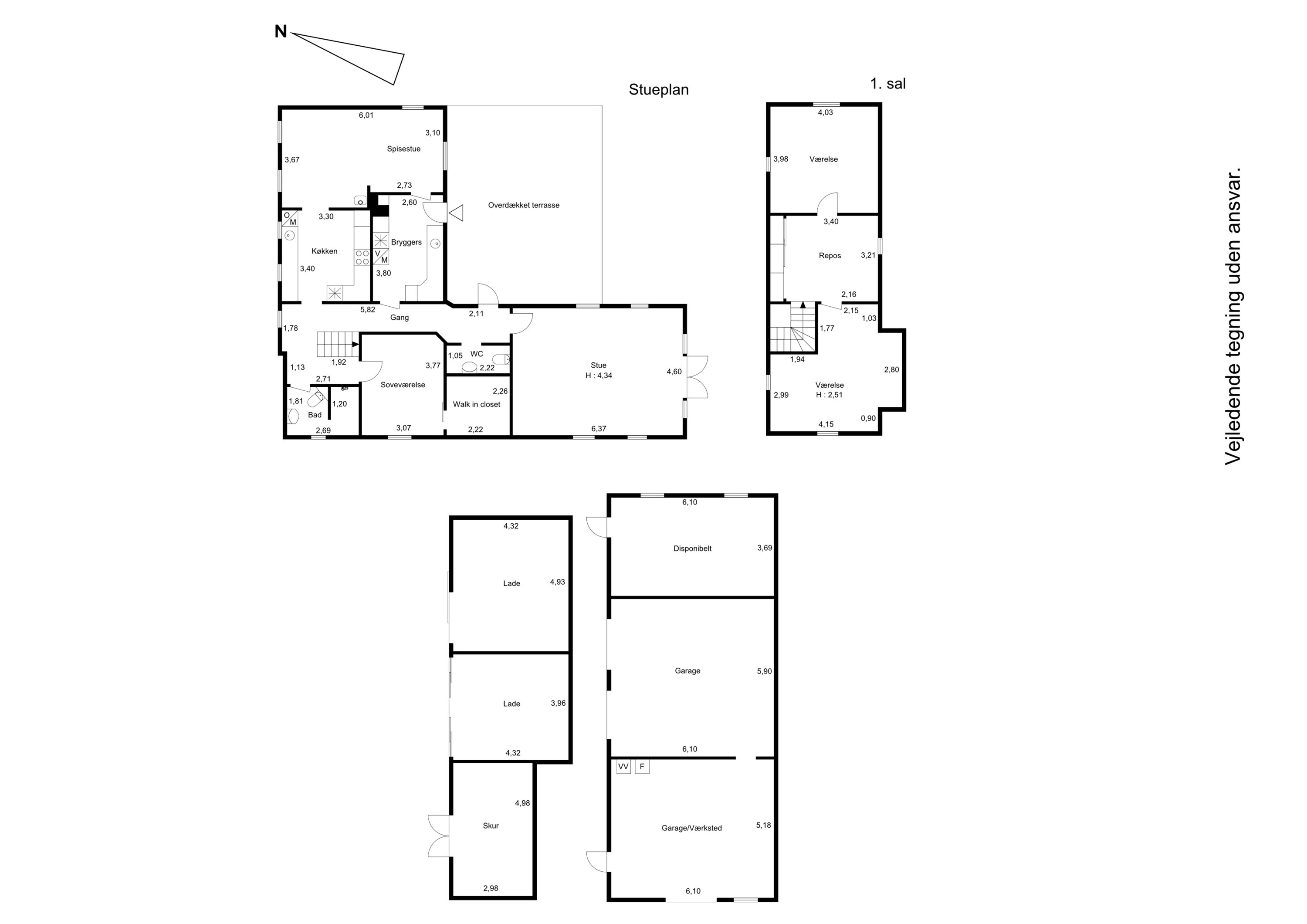 Plantegninger billede af Husmandsvejen 11, 4600 Køge