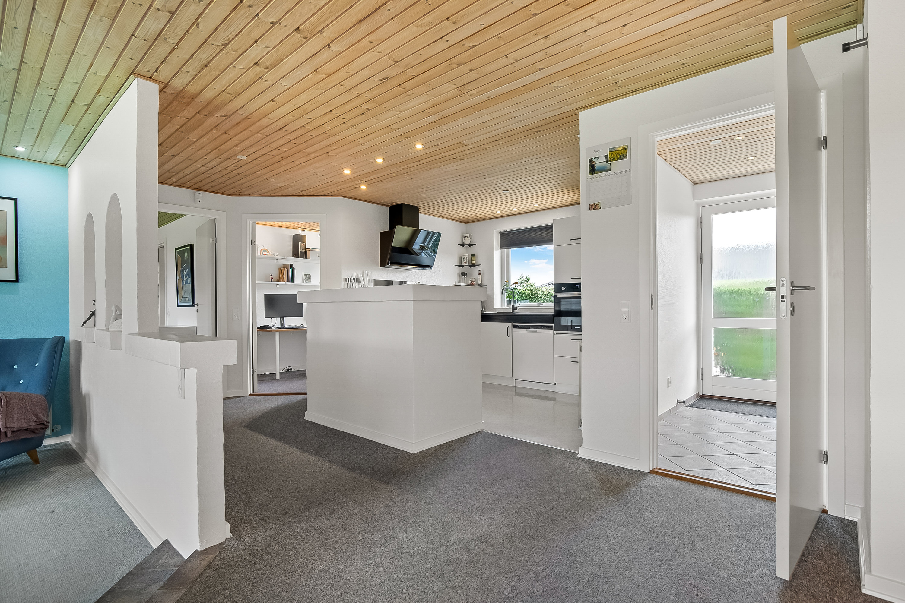 Fremhævet køkken billede i fuldskærmstilstand. Billede af Åbrinken 11, Taps, 6070 Christiansfeld