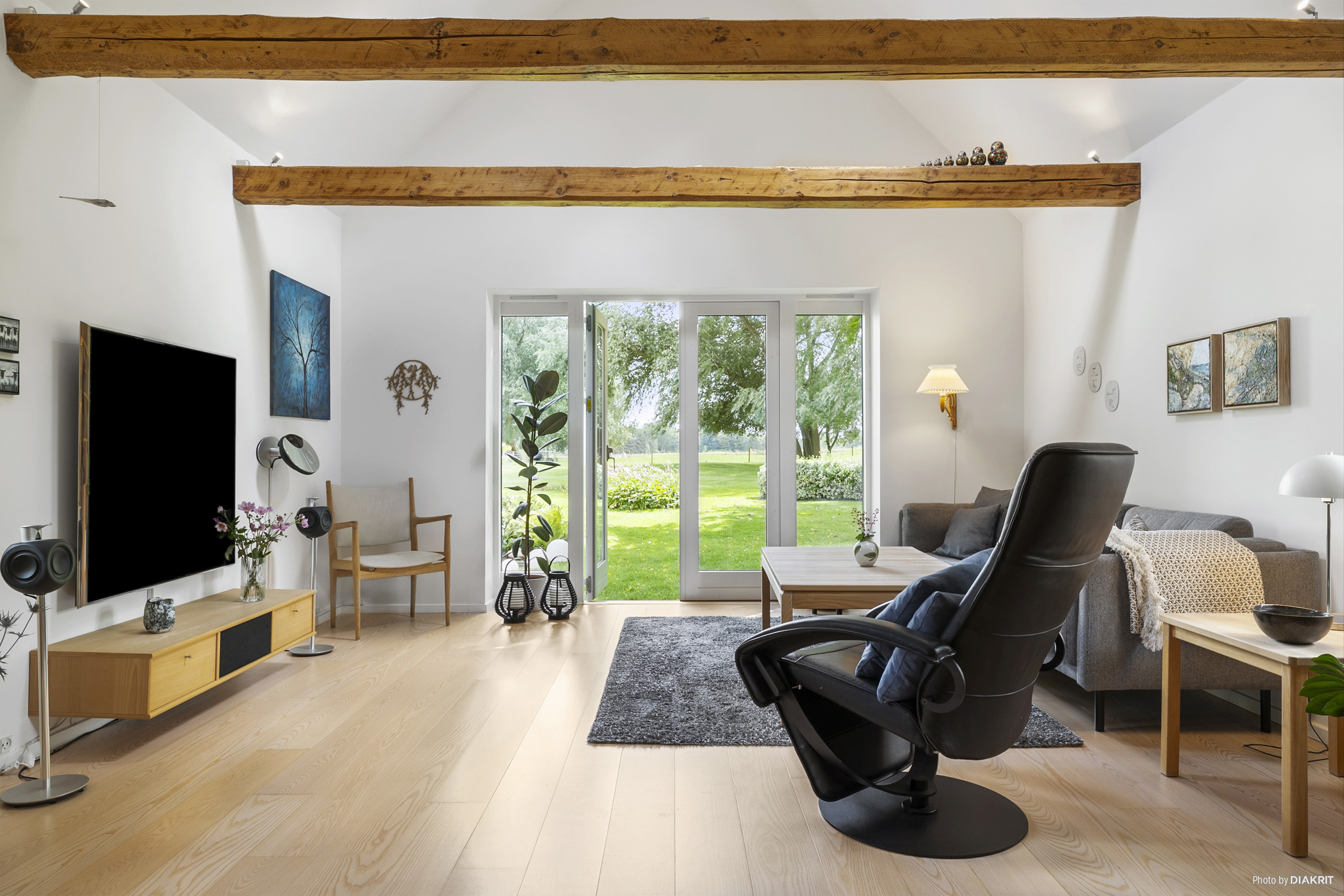 Fremhævet stue billede i fuldskærmstilstand. Billede af Husmandsvejen 11, 4600 Køge