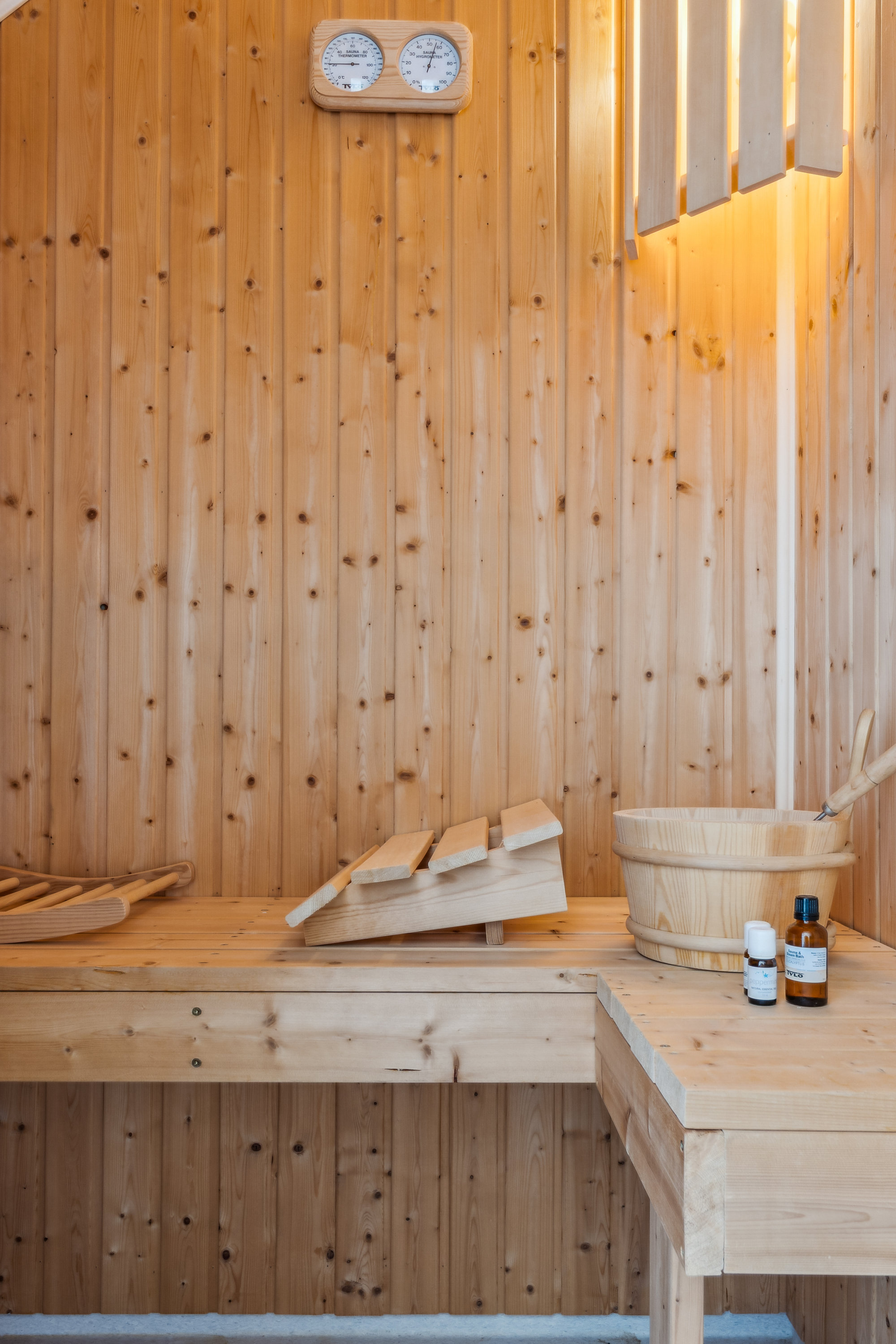 Fremhævet sauna billede i fuldskærmstilstand. Billede af Elmelunden 28, 4270 Høng