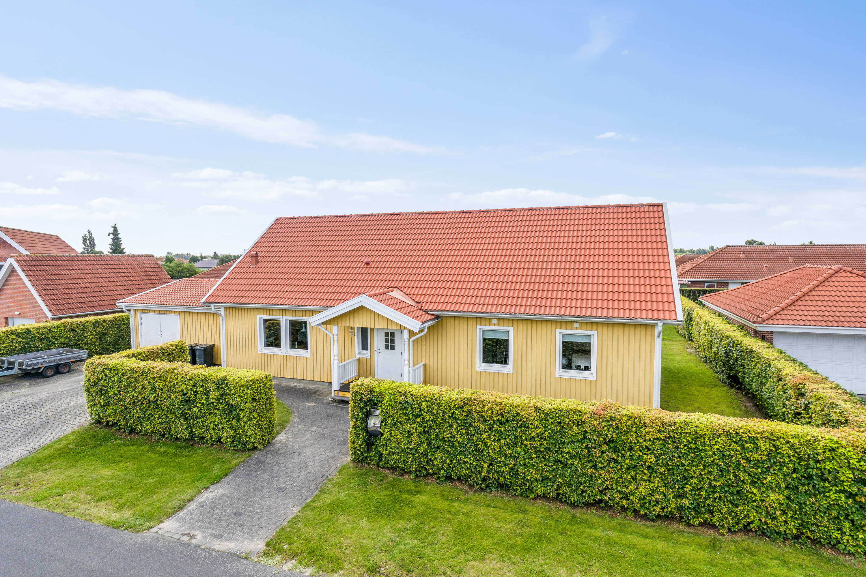 Fremhævet ejendom 1 billede i fuldskærmstilstand. Billede af Elmelunden 28, 4270 Høng