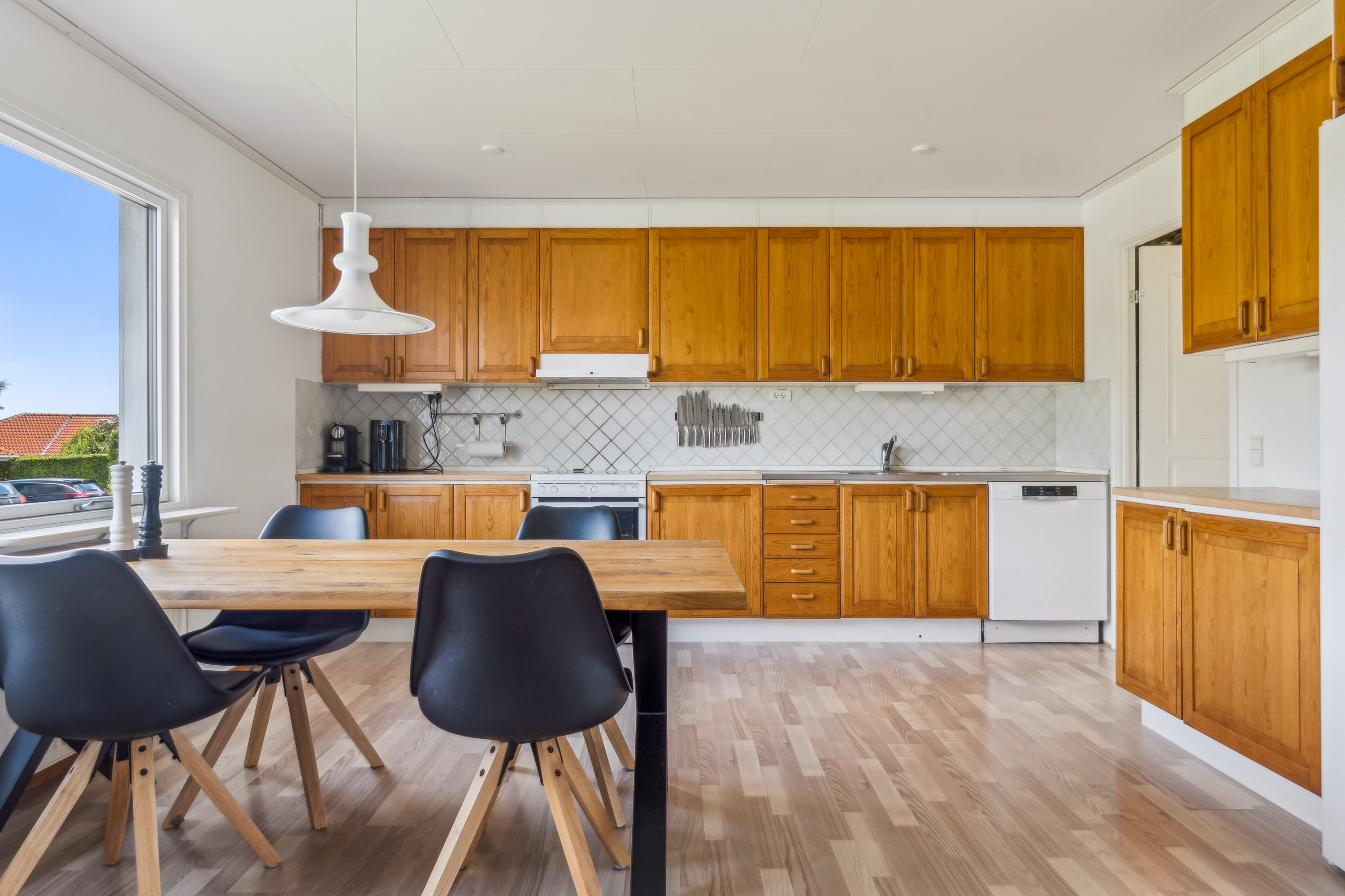 Fremhævet køkken billede i fuldskærmstilstand. Billede af Elmelunden 28, 4270 Høng