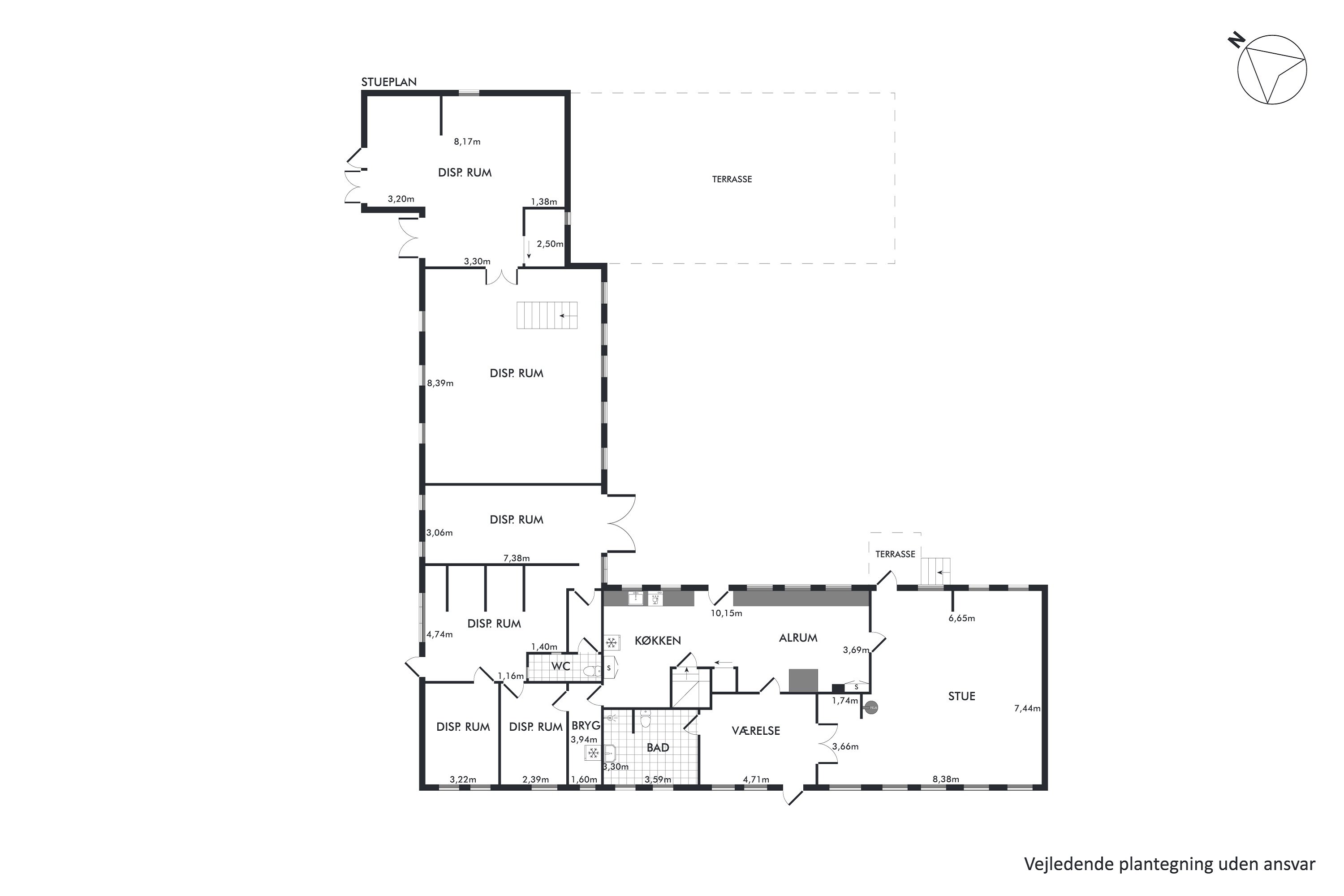Plantegninger billede af Lebymarksvej 8, 5985 Søby Ærø