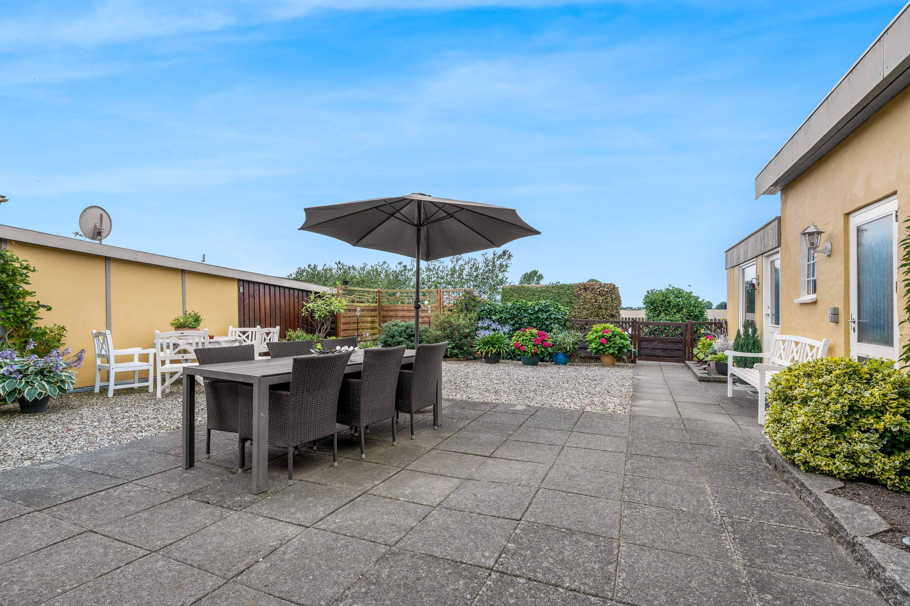 Miniaturebillede 2: overdækket terrasse. Billede af Idalundvej 13, 4990 Sakskøbing