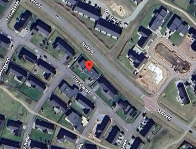 Fremhævet kort billede i fuldskærmstilstand. Billede af Tusindbenet 7, 7190 Billund