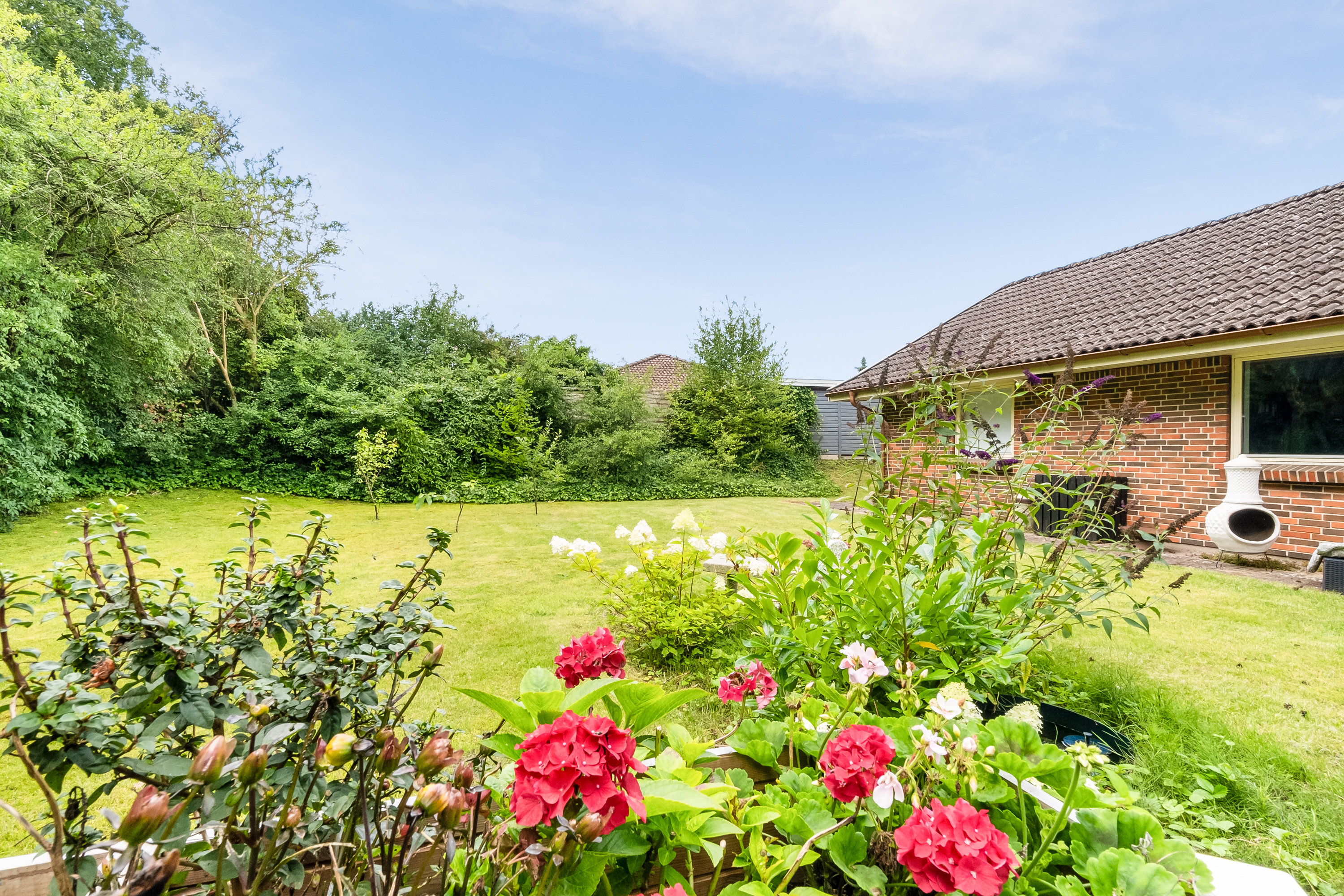 Fremhævet have billede i fuldskærmstilstand. Billede af Flintebjergvænget 7, Nr Broby, 5672 Broby