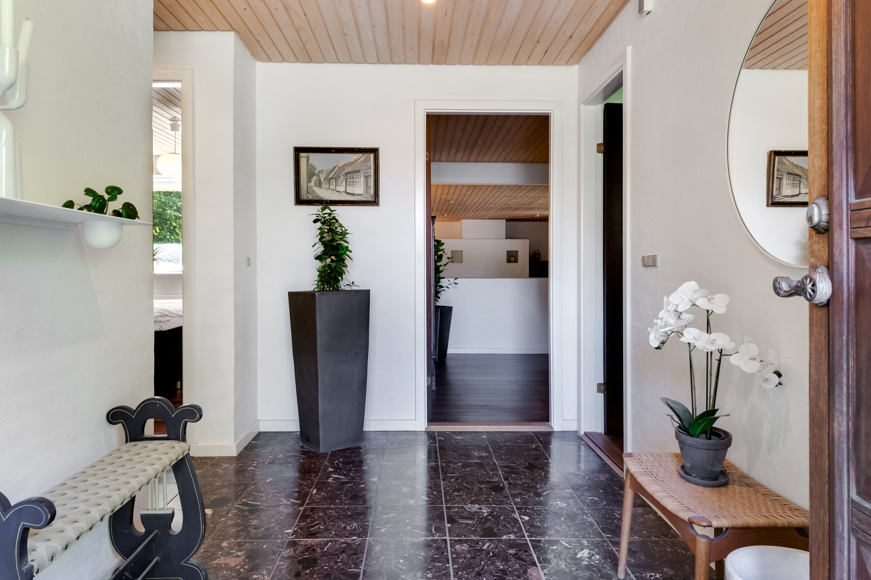 Fremhævet entré billede i fuldskærmstilstand. Billede af Flintebjergvænget 7, Nr Broby, 5672 Broby