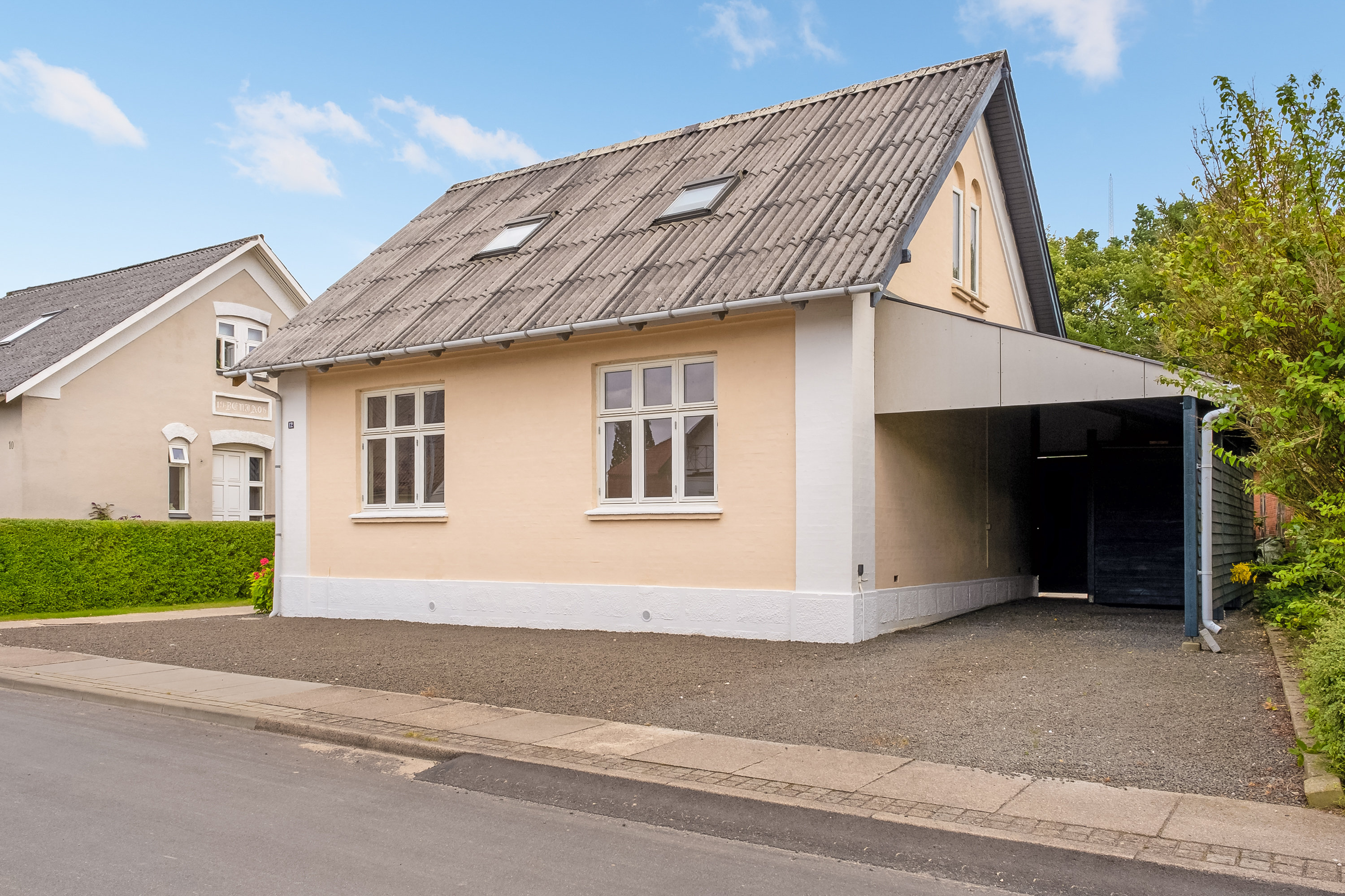 Miniaturebillede 1: facade. Billede af Buchwaldsvej 12, Tommerup St, 5690 Tommerup