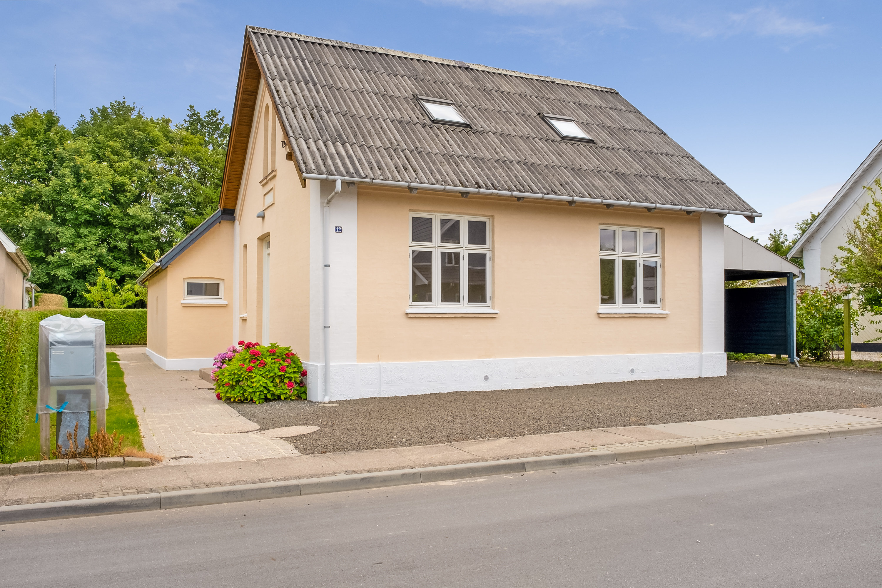 Villa: Facade på Buchwaldsvej 12, Tommerup St, 5690 Tommerup