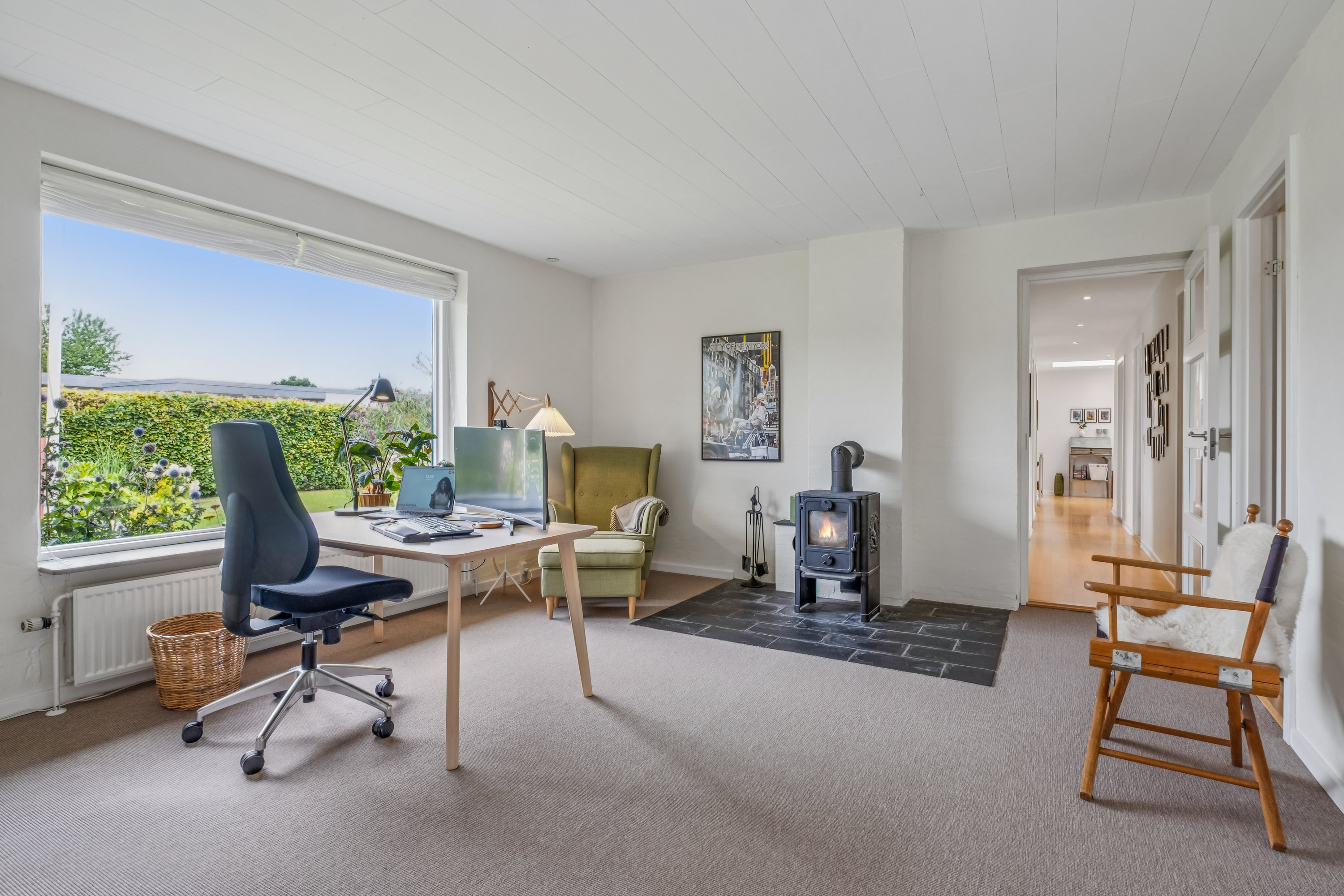 Fremhævet kontor/multirum billede i fuldskærmstilstand. Billede af Præstevænget 10, 8732 Hovedgård