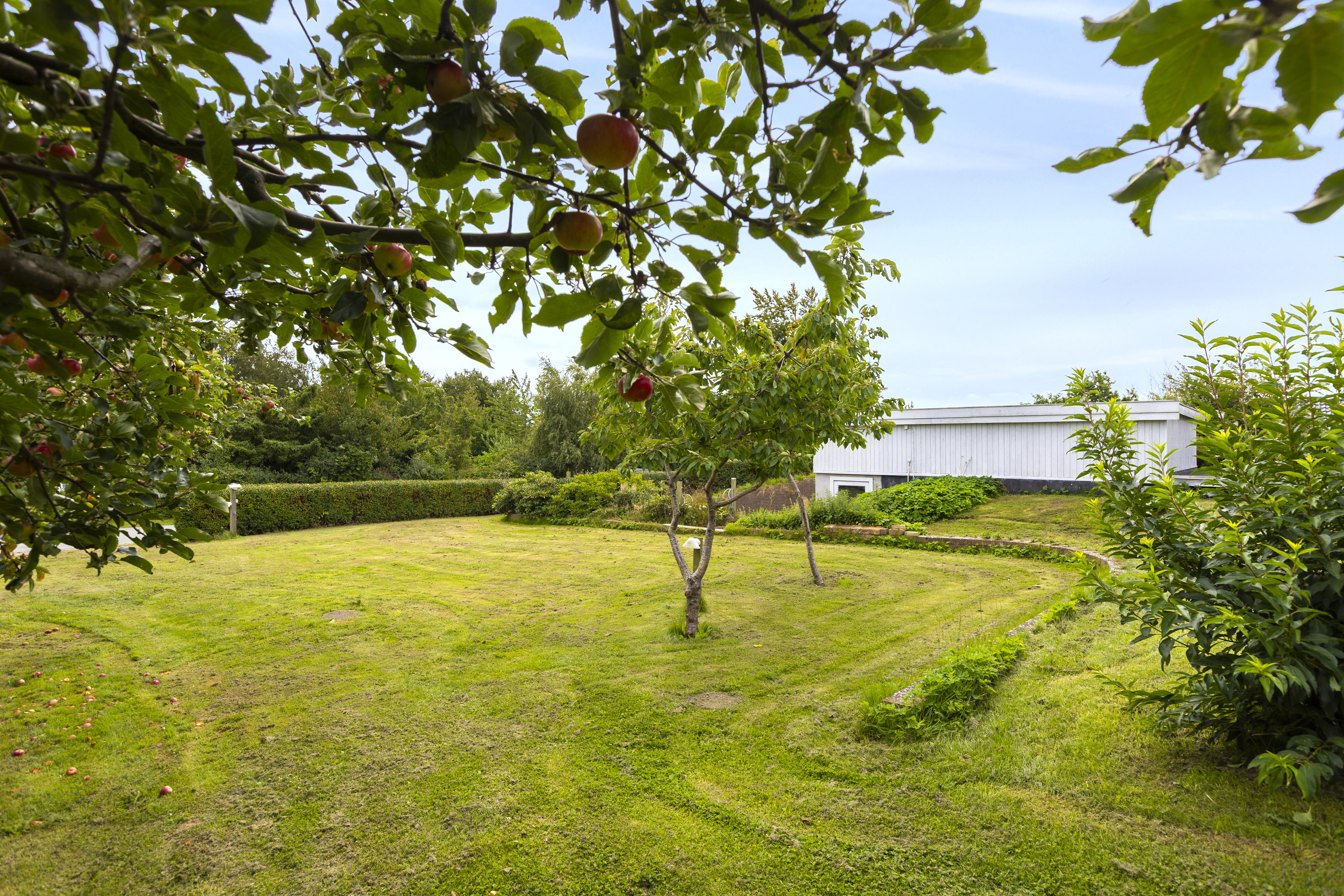 Fremhævet have billede i fuldskærmstilstand. Billede af Fyrvænget 28, Vellerup, 4050 Skibby