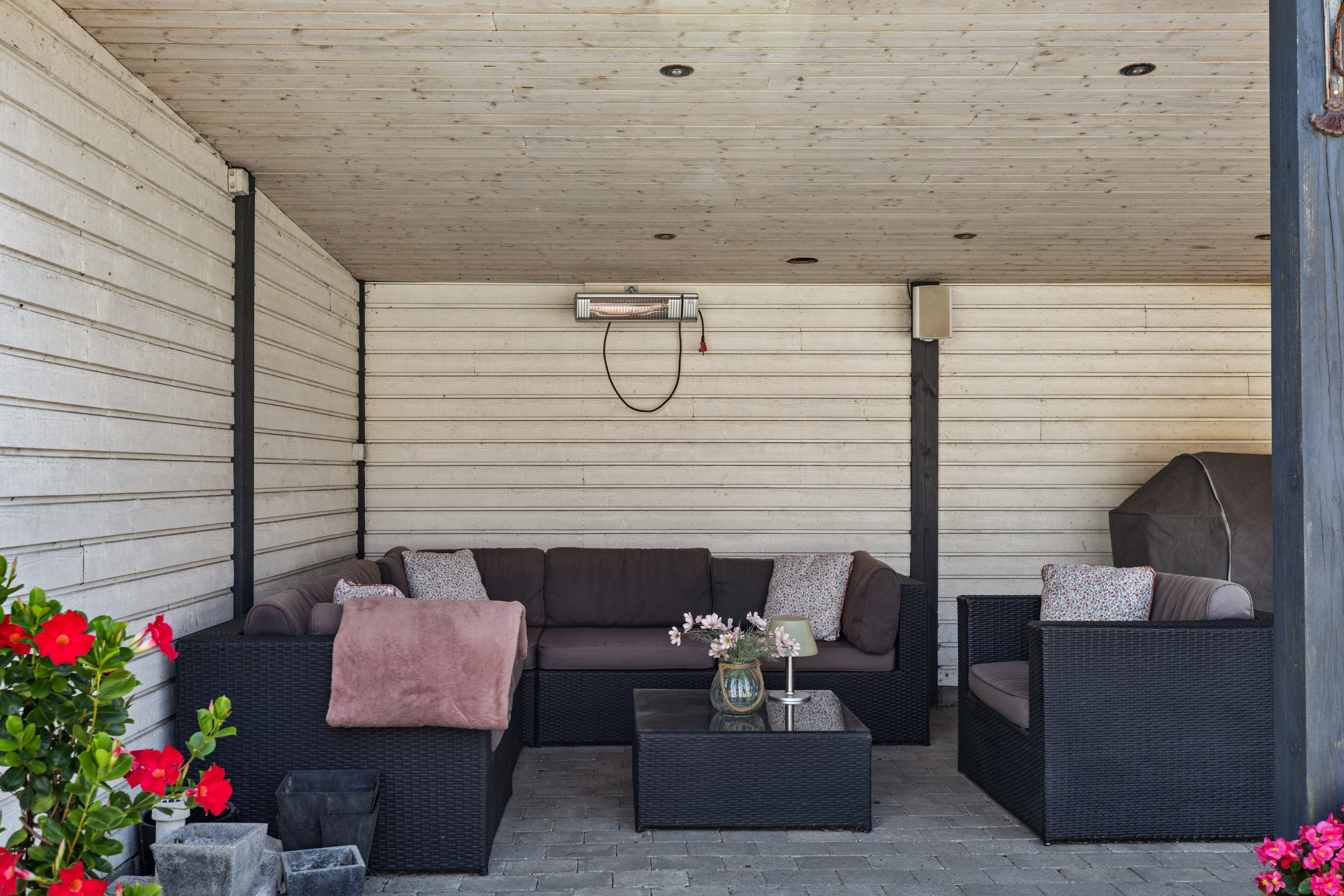 Fremhævet terrasse billede i fuldskærmstilstand. Billede af Bogensevej 103, Næsby, 5270 Odense N