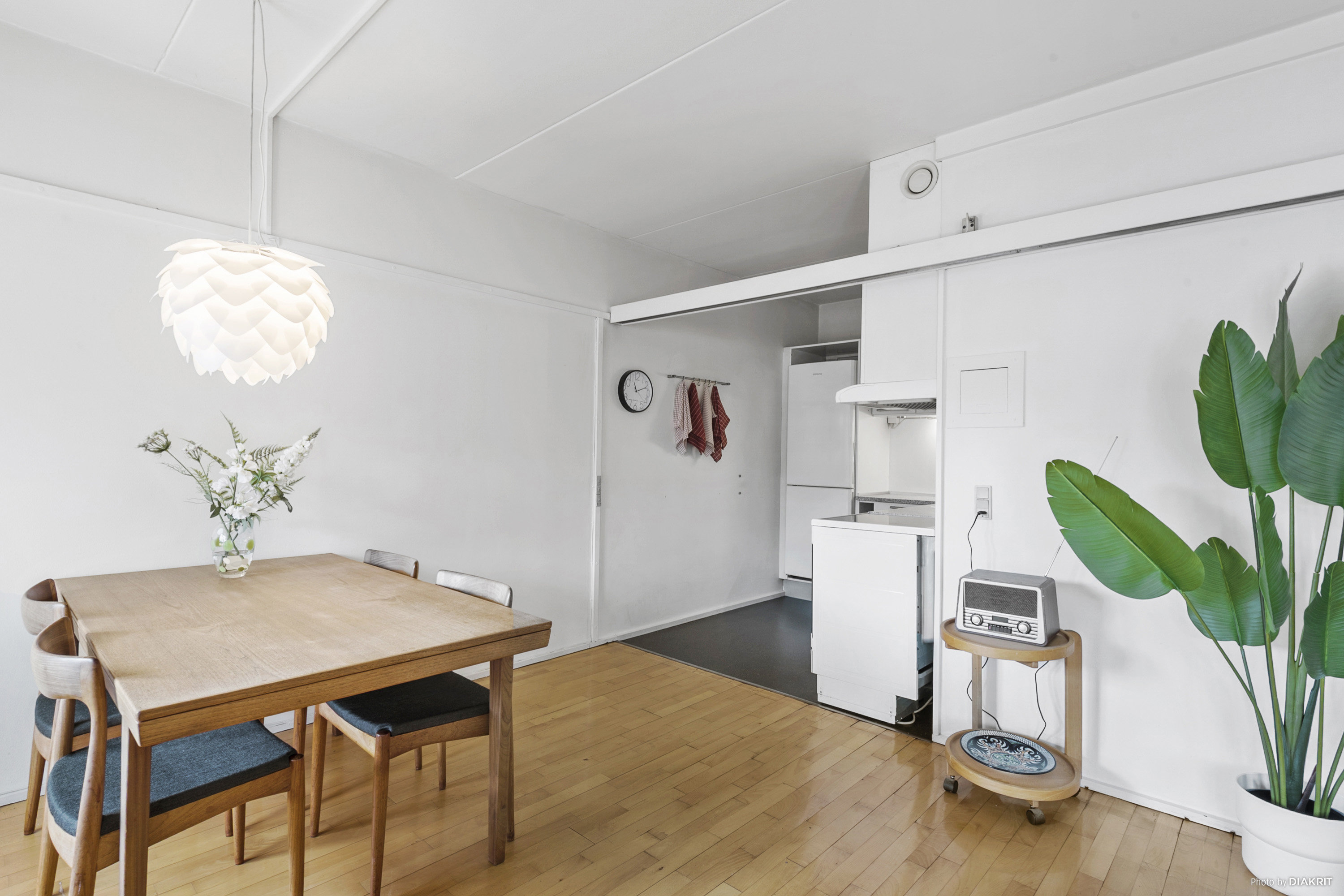 Fremhævet spisestue billede i fuldskærmstilstand. Billede af Sandmarksbo 1, 1. 114., 4600 Køge