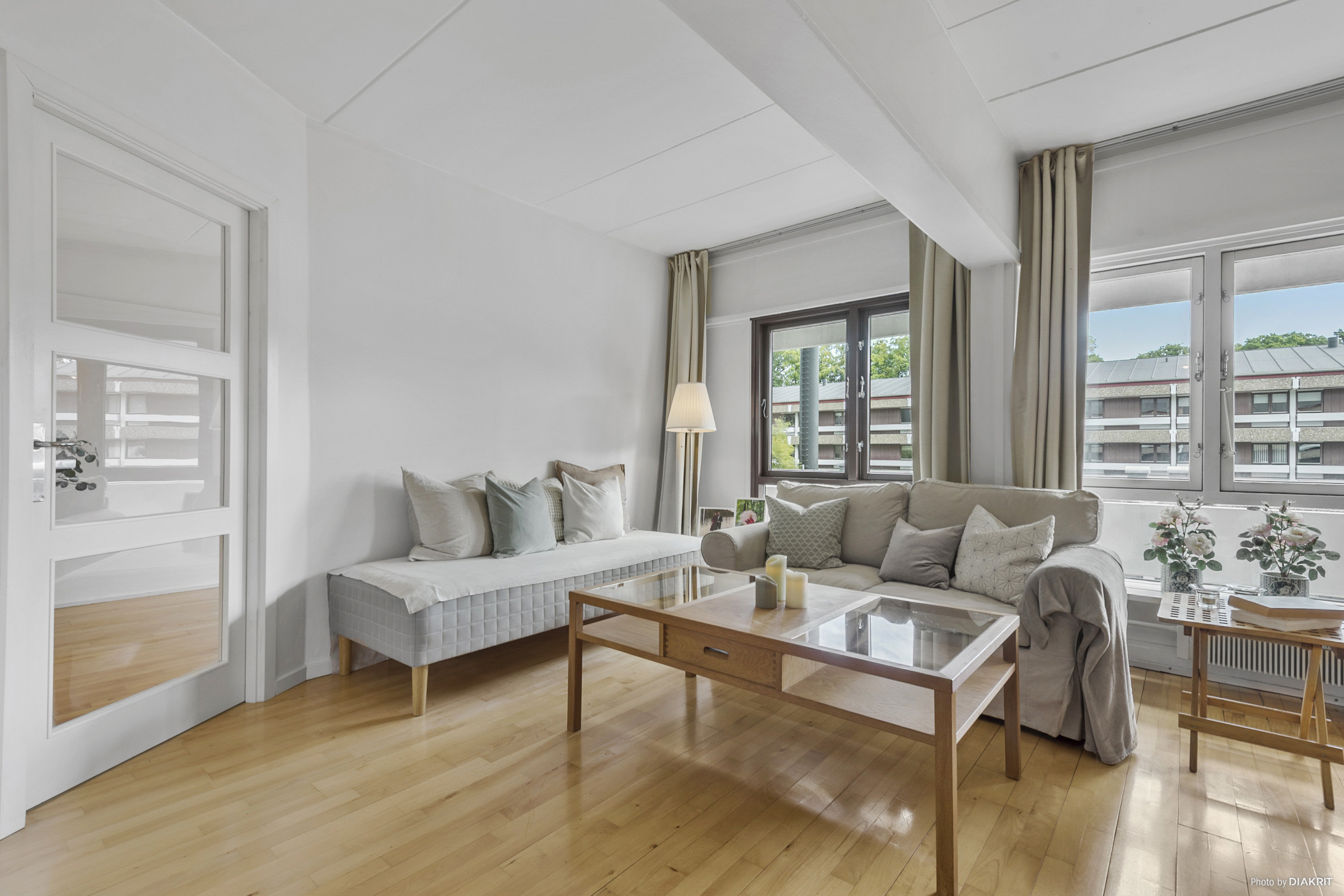 Fremhævet stue billede i fuldskærmstilstand. Billede af Sandmarksbo 1, 1. 114., 4600 Køge