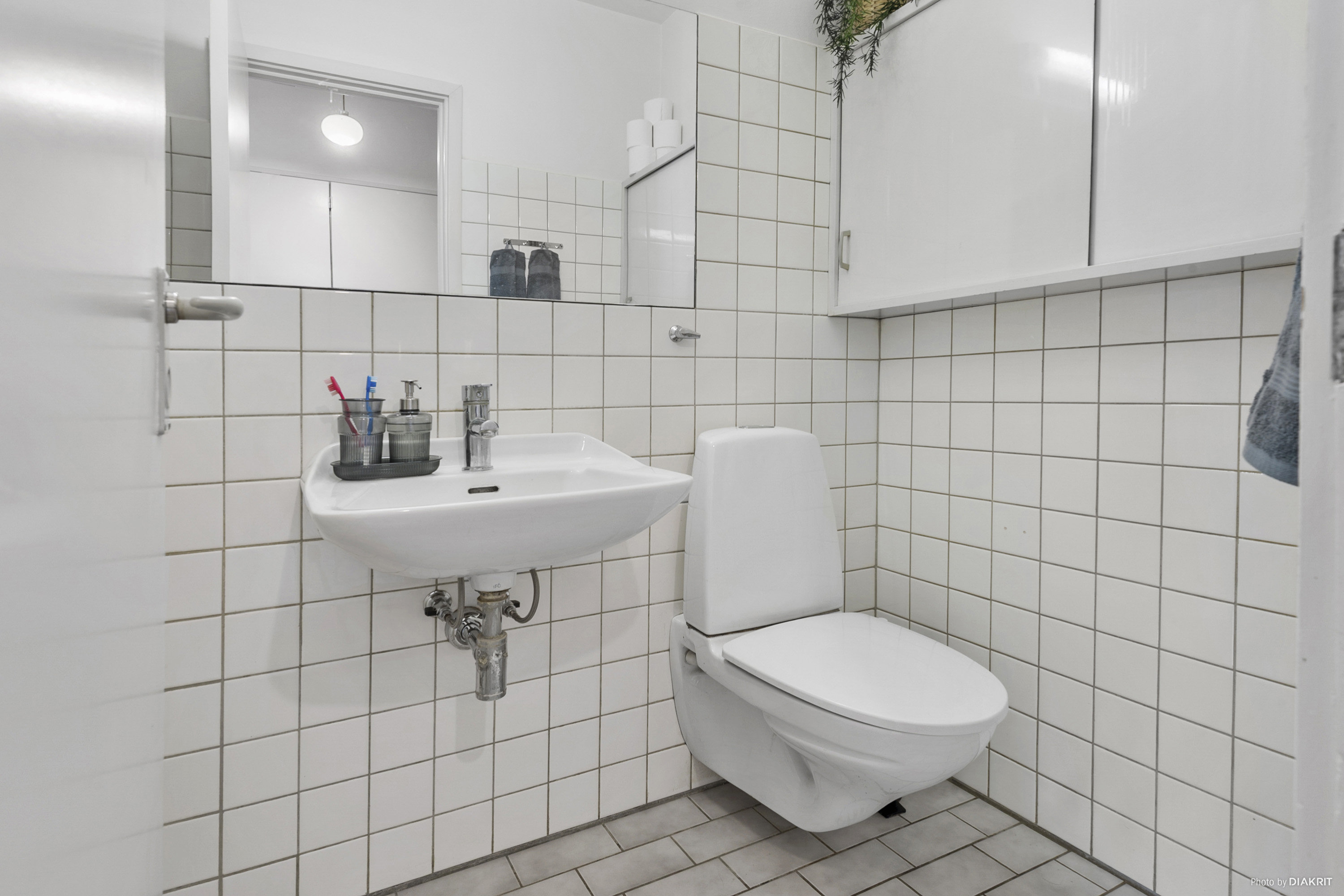 Fremhævet toilet billede i fuldskærmstilstand. Billede af Sandmarksbo 1, 1. 114., 4600 Køge