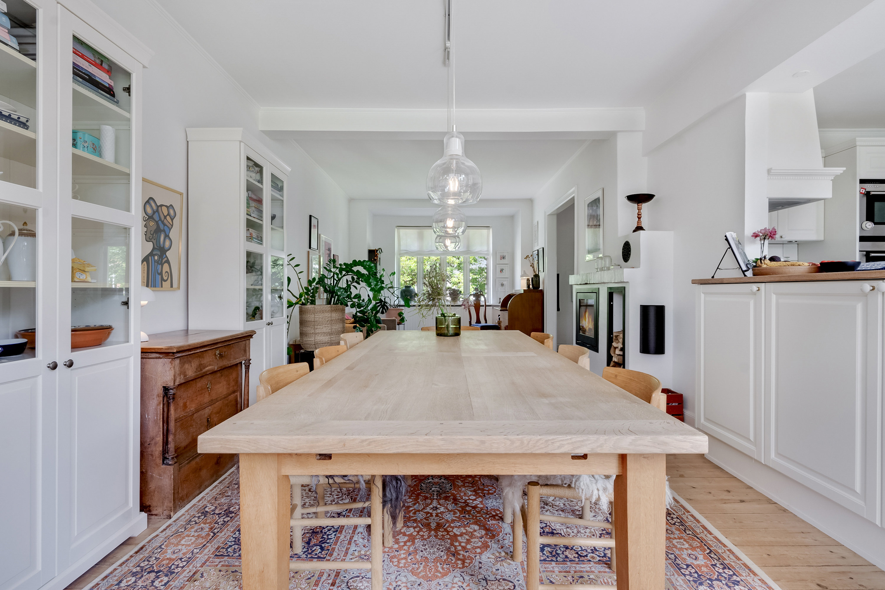 Fremhævet spisestue billede i fuldskærmstilstand. Billede af Kastanievej 8, 5230 Odense M