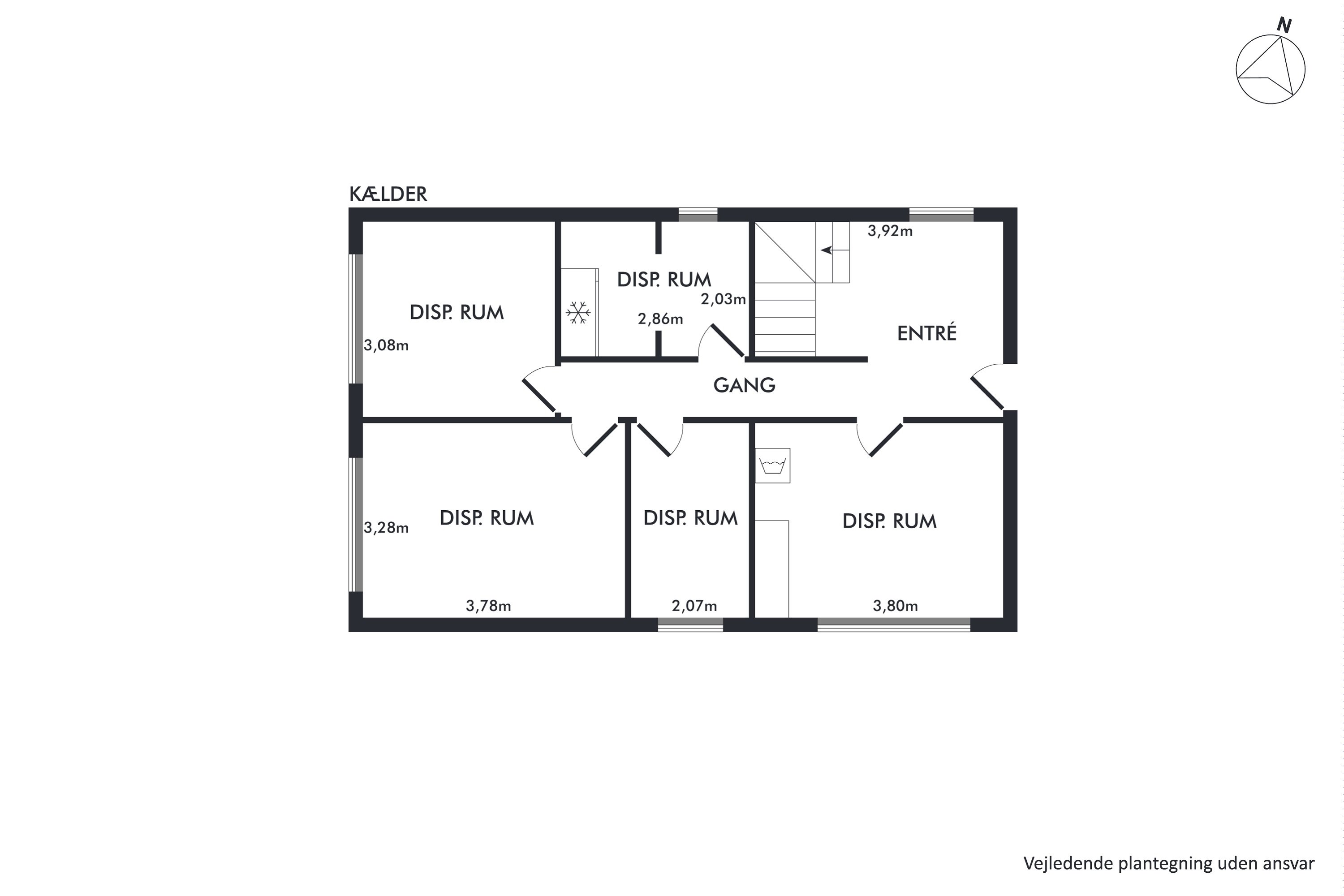 Plantegninger billede af Ørbækvej 60, 5700 Svendborg